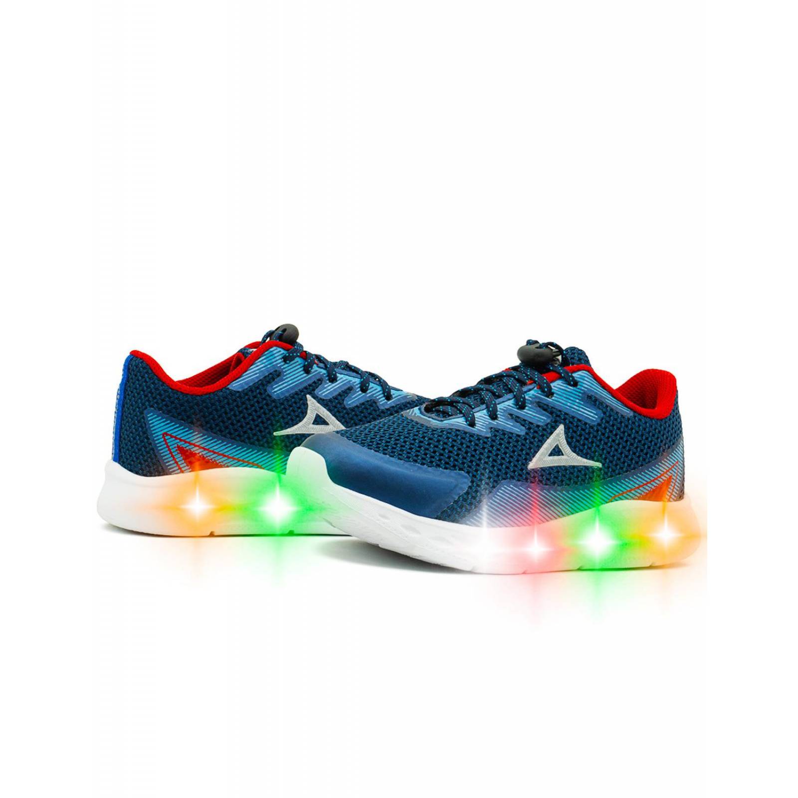 Tenis Pirma Para Niño Luces Led Running Deportivos 15-17.5