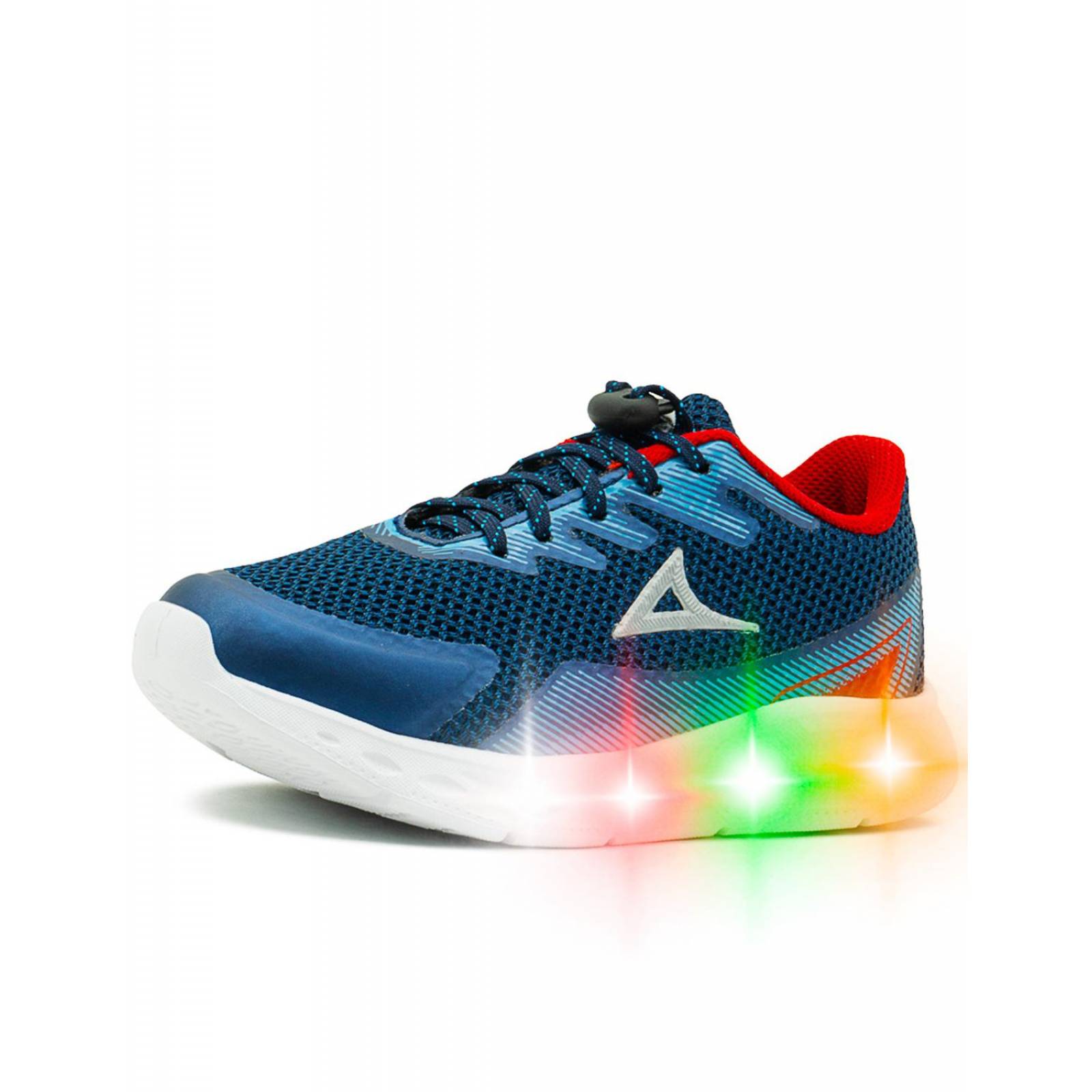 Tenis Pirma Para Niño Luces Led Running Deportivos 15-17.5