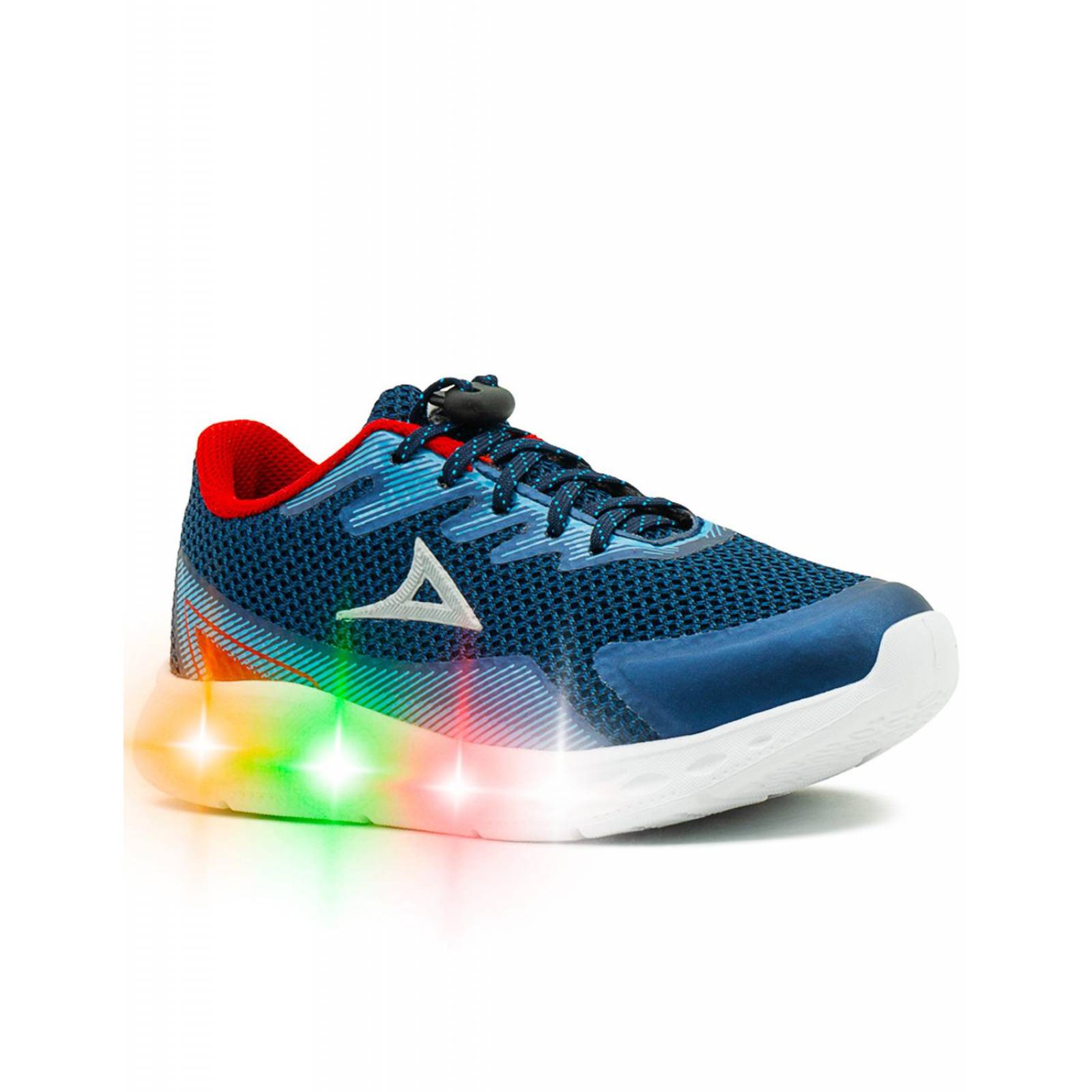 Tenis Pirma Para Niño Luces Led Running Deportivos 15-17.5
