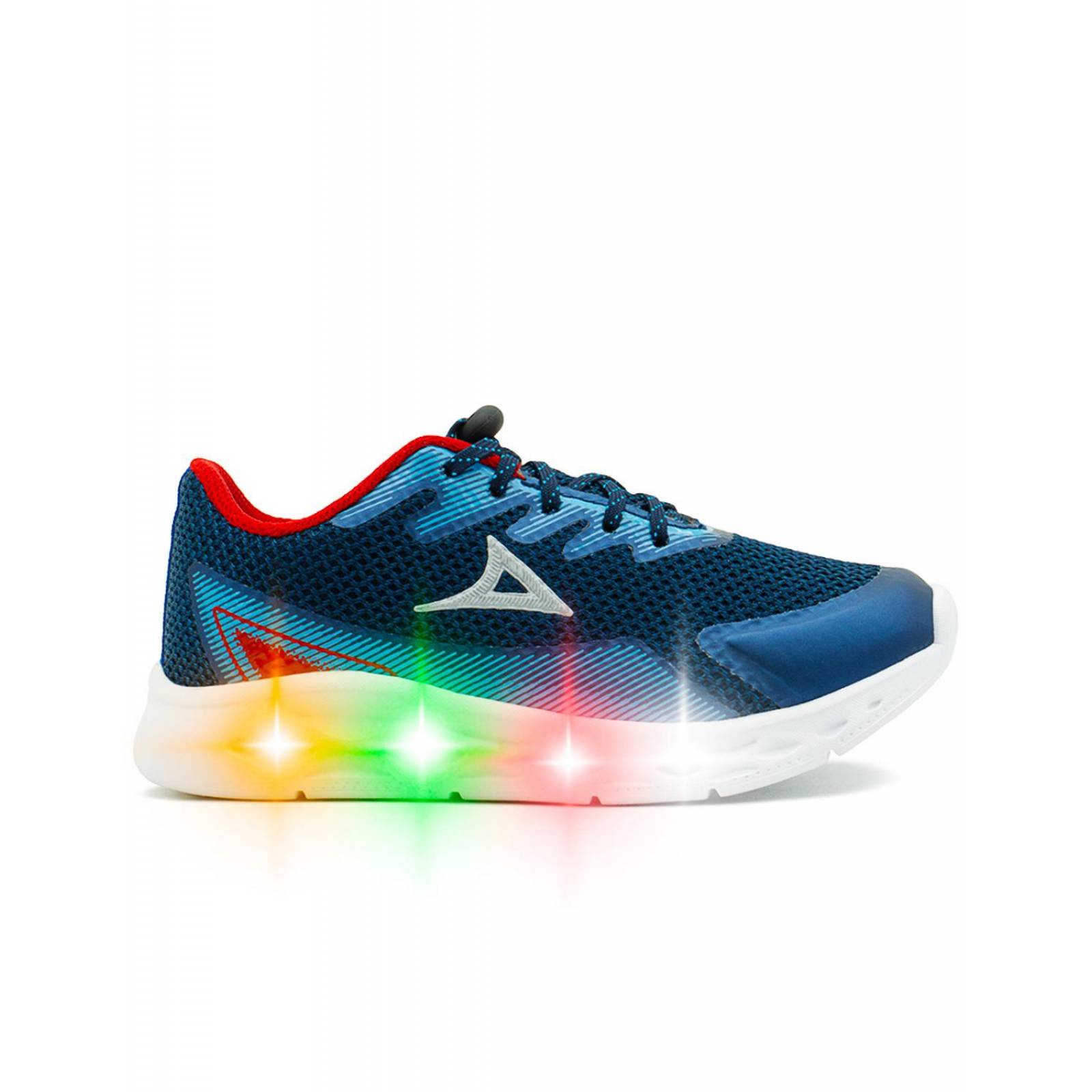Tenis Pirma Para Niño Luces Led Running Deportivos 15-17.5