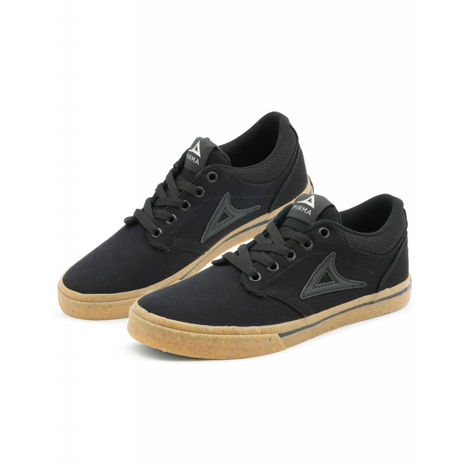 Tenis Urbano Lona Pirma Caballero Suela Goma 25-29 Negro