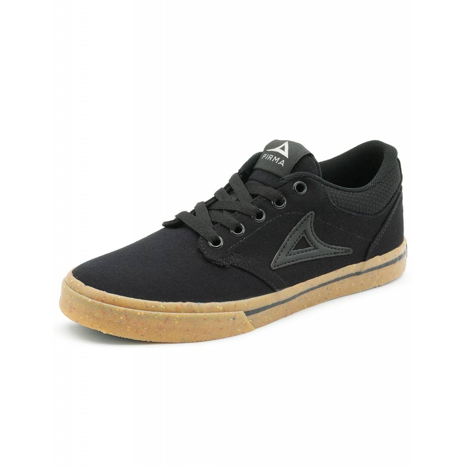 Tenis Urbano Lona Pirma Caballero Suela Goma 25-29 Negro