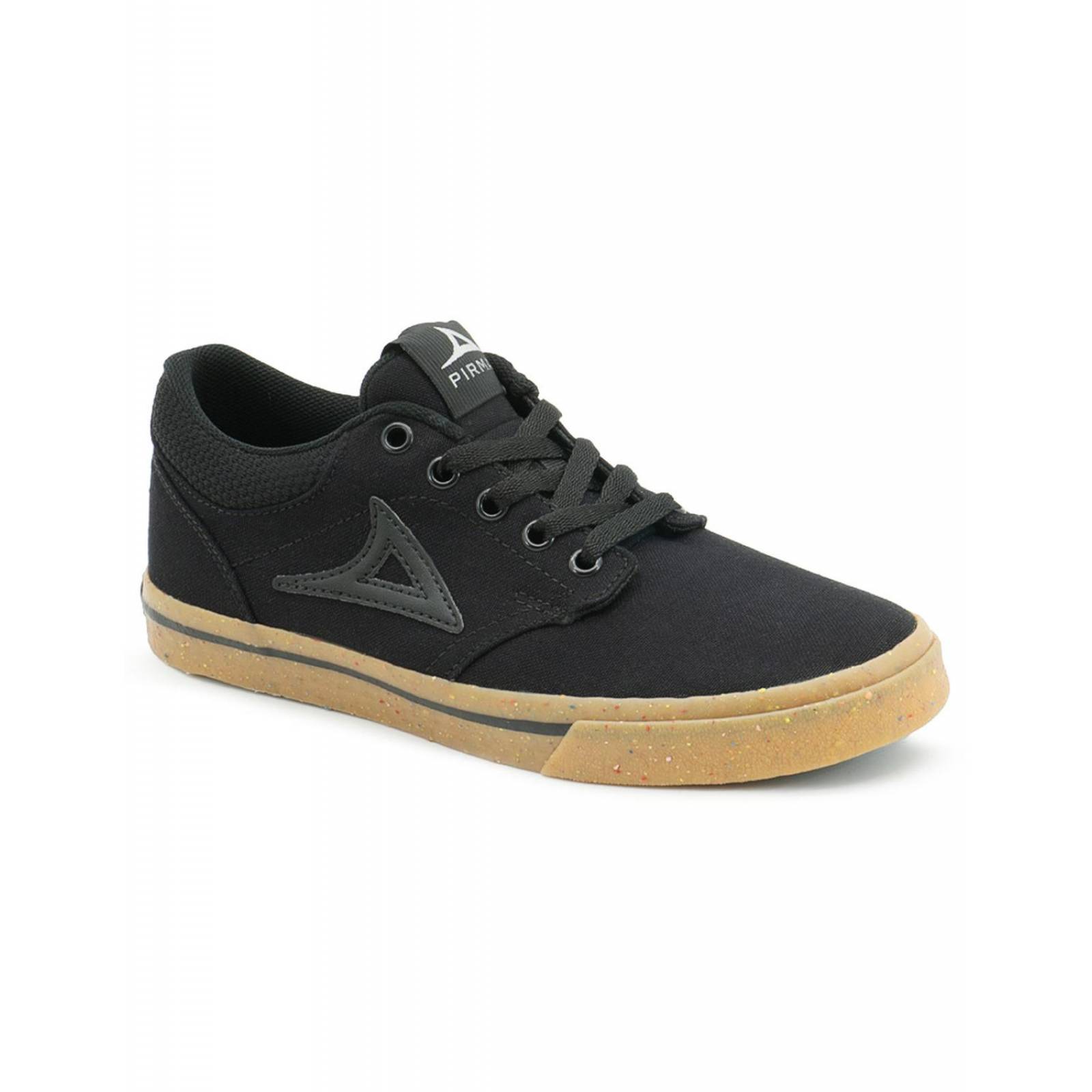 Tenis Urbano Lona Pirma Caballero Suela Goma 25-29 Negro