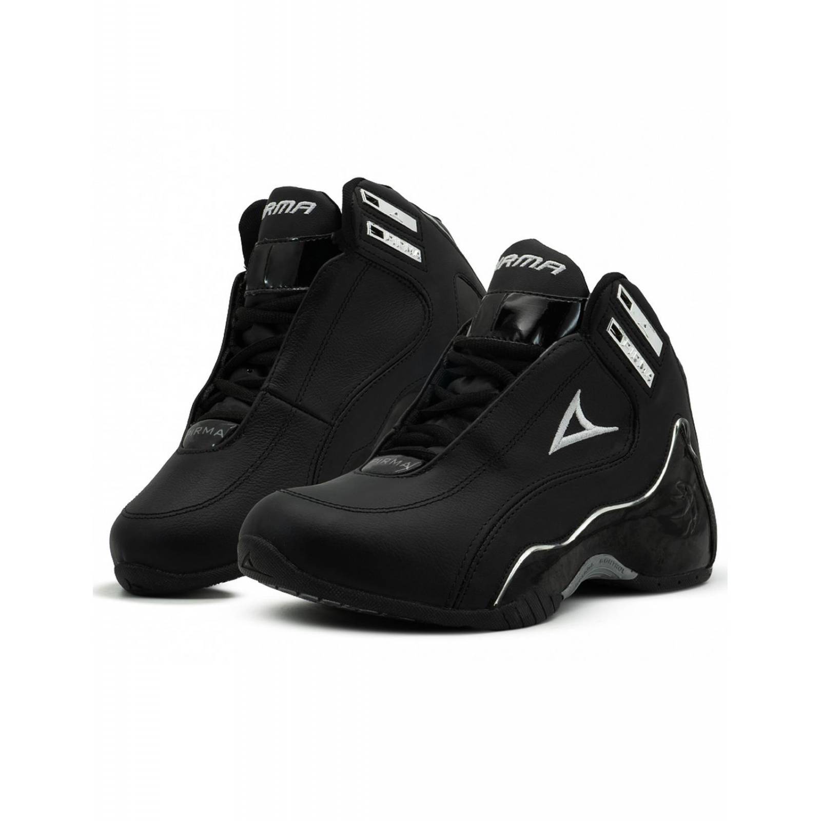 Tenis Bota Pirma Para Hombre Deportivos Basquetbol Negro 