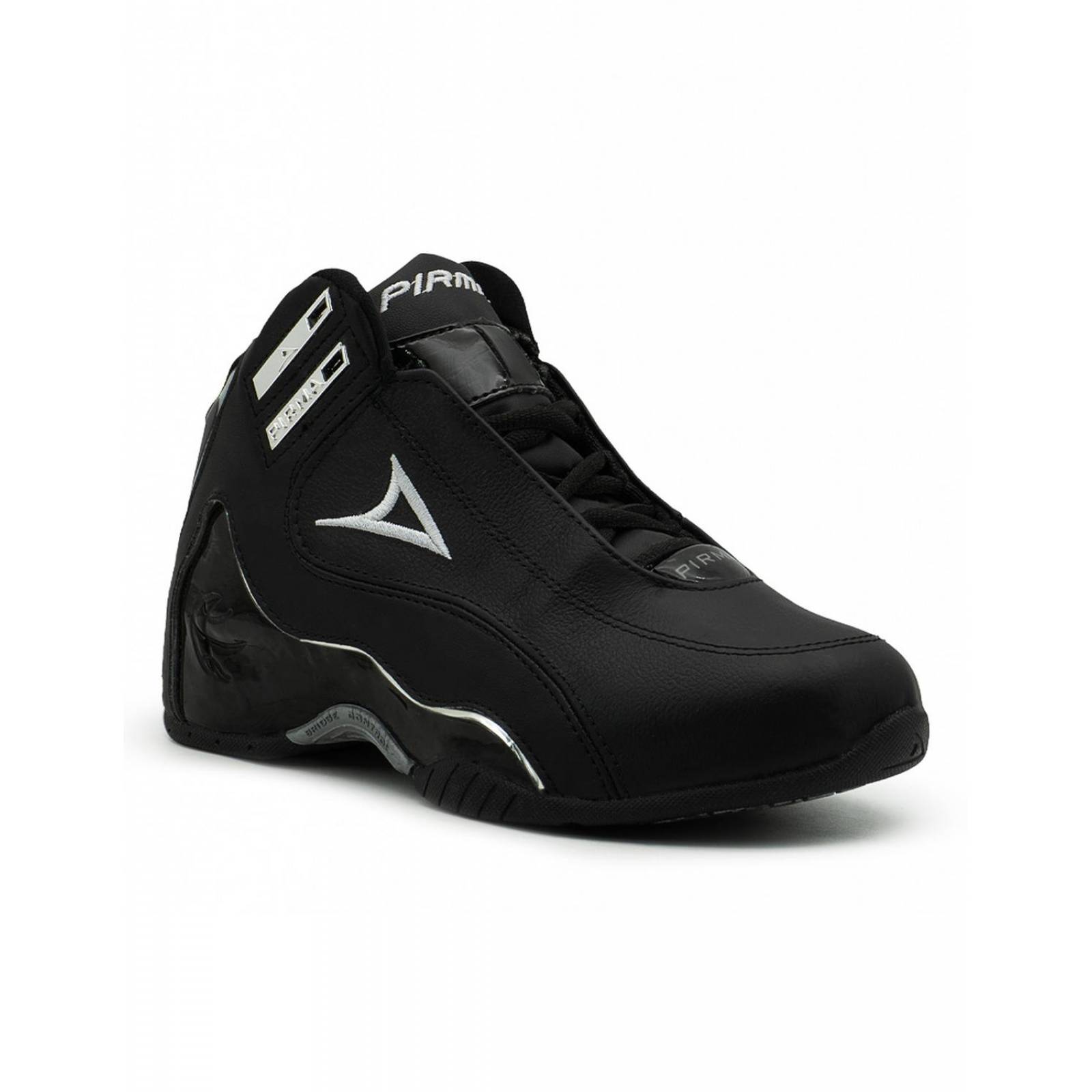 Tenis Bota Pirma Para Hombre Deportivos Basquetbol Negro 