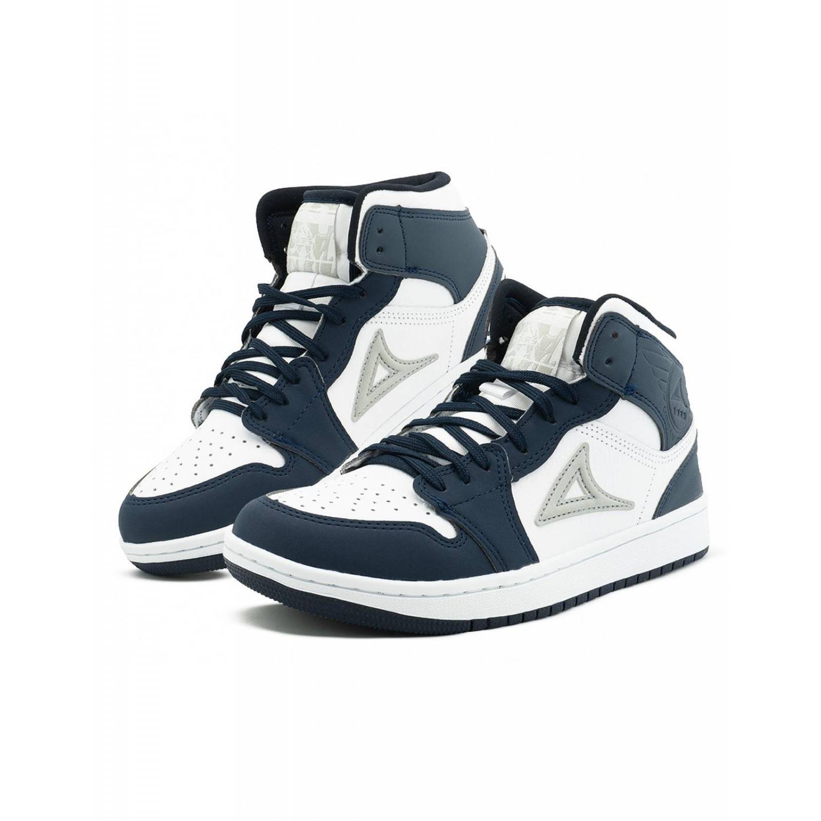 Tenis Bota Pirma Para Hombre Urbano Sneakers Blanco/Azul