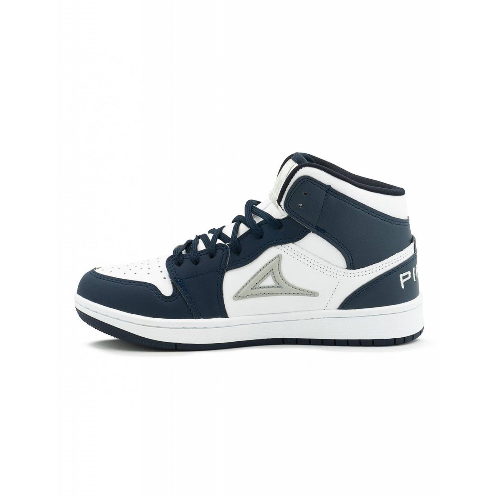 Tenis Bota Pirma Para Hombre Urbano Sneakers Blanco/Azul