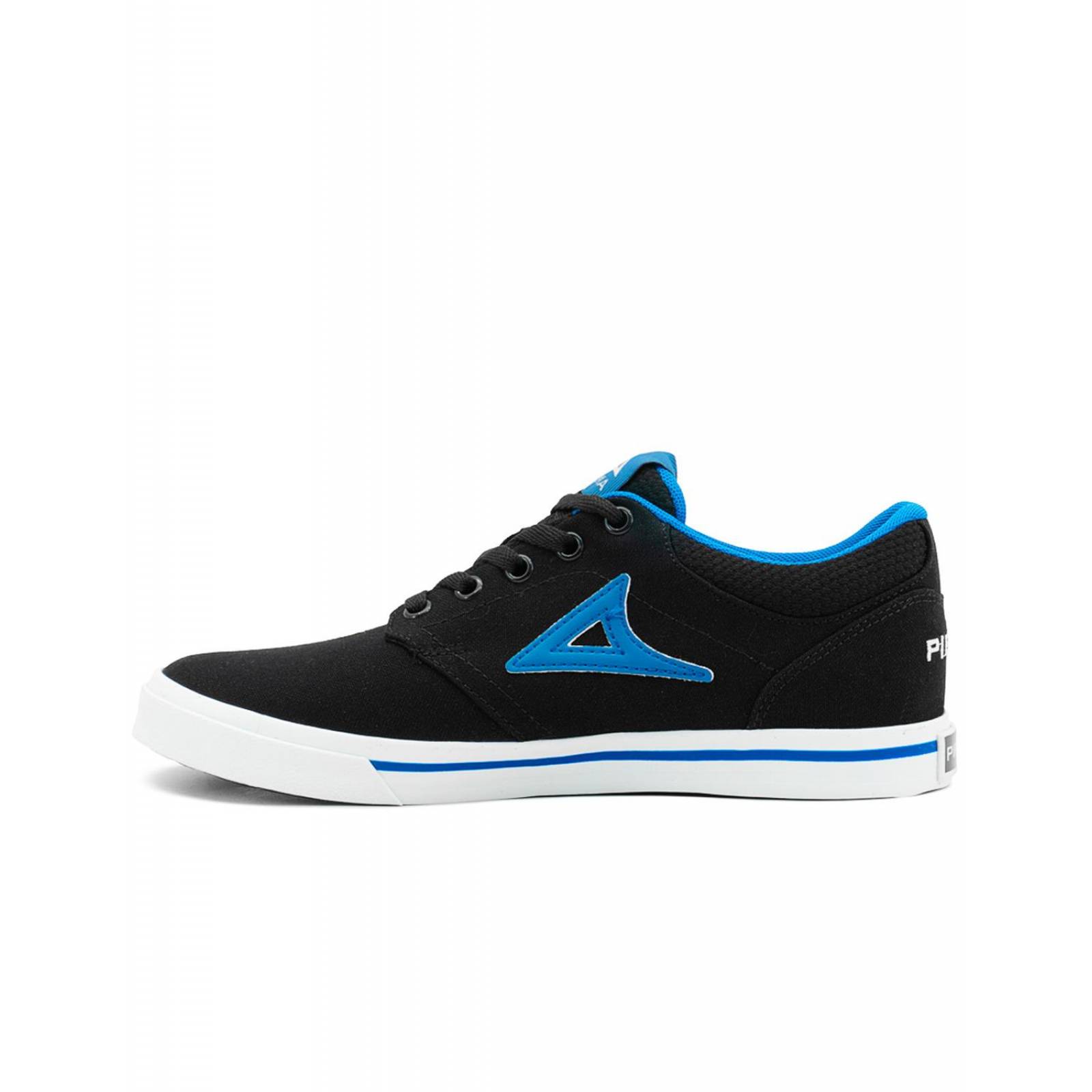Tenis Pirma Para Hombre Urbano Skate Vulcanizados Negro/Azul 