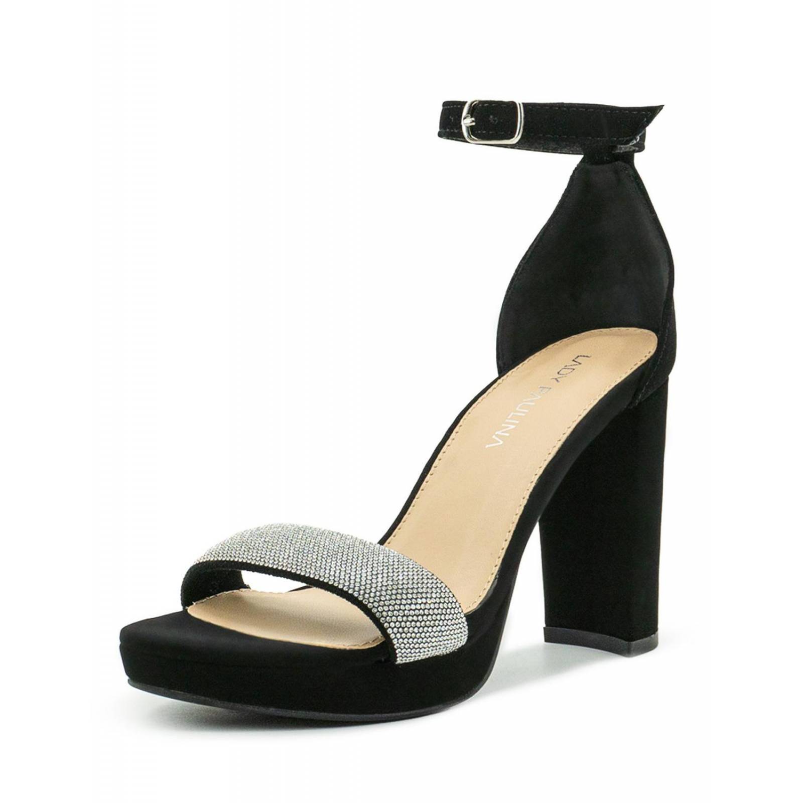 Zapatilla De Graduación Pulsera Elegante Formal Brillos 