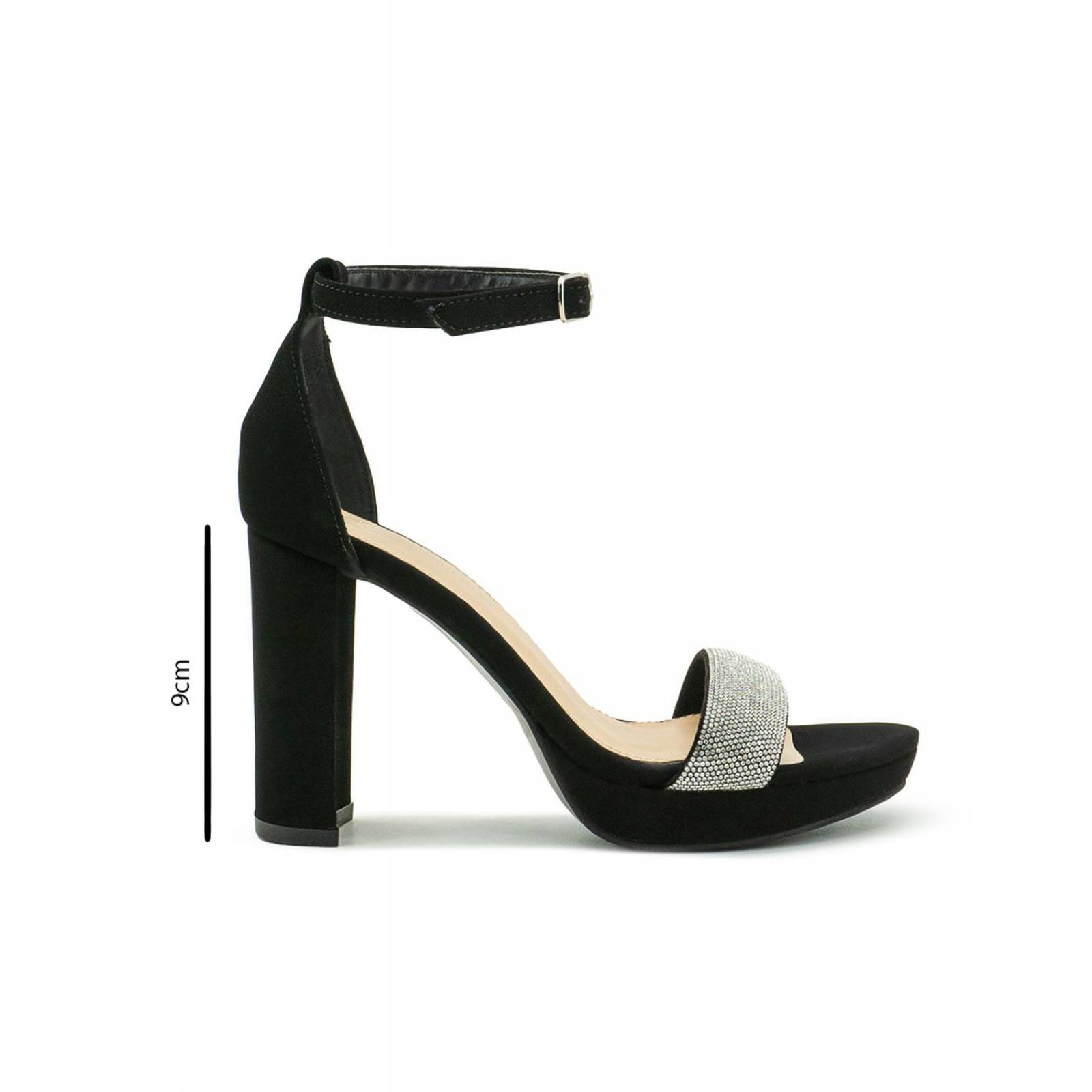 Zapatilla De Graduación Pulsera Elegante Formal Brillos 