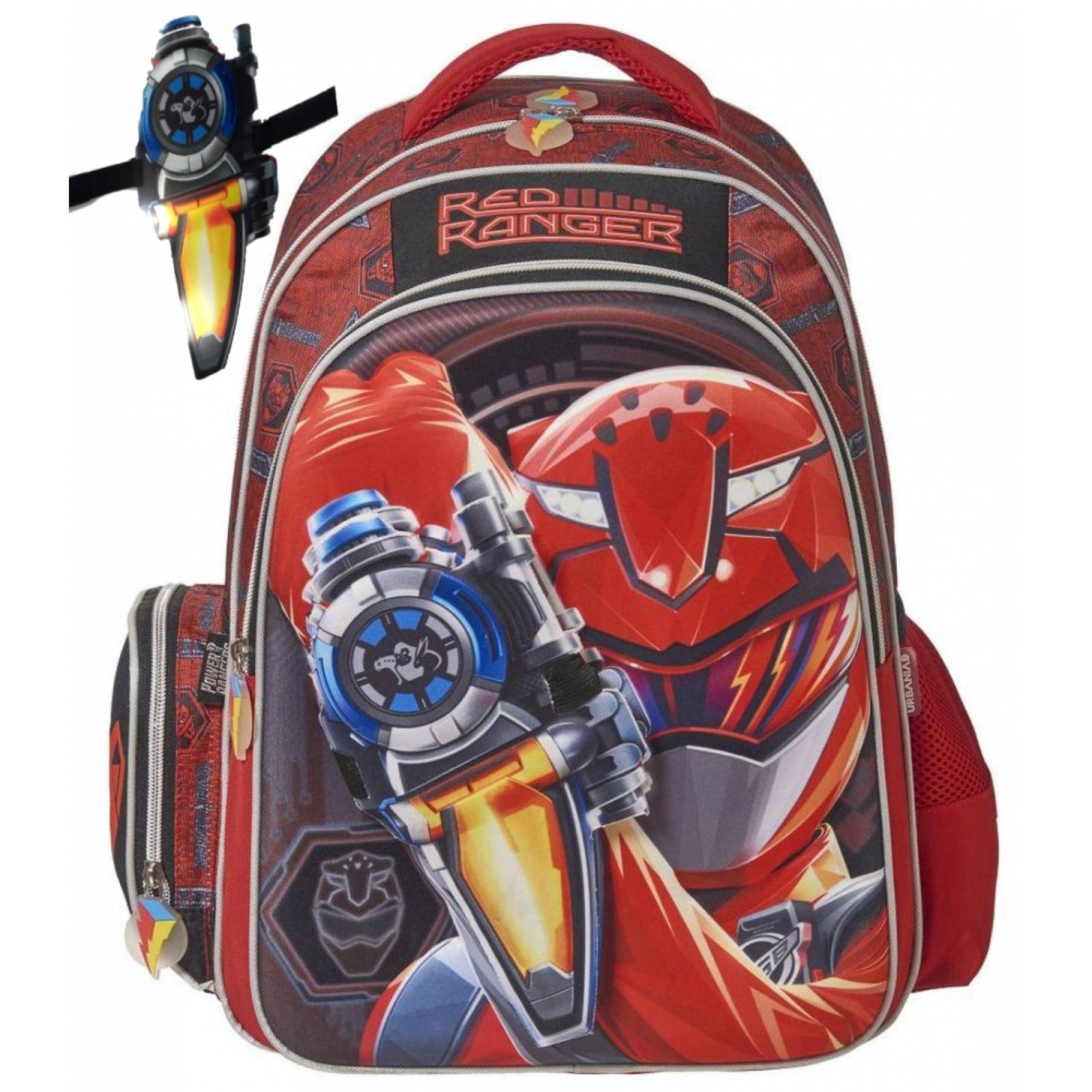 Mochila Primaria Original Power Rangers Mod. PR00838MB