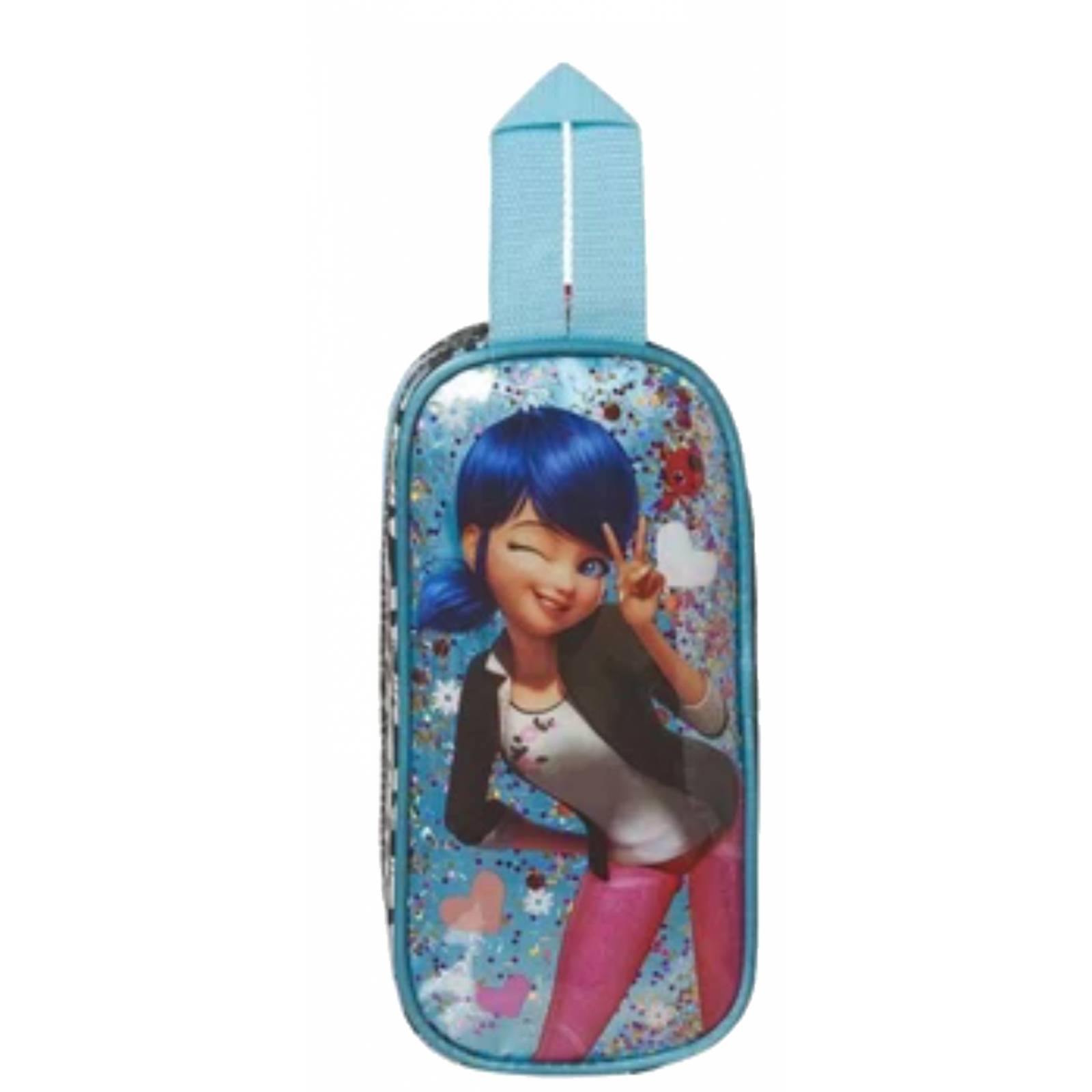 Set Combo Mochila Kinder  Lonchera Termica y Lapicera  Lady Bug Miraculous Mod. LB406S