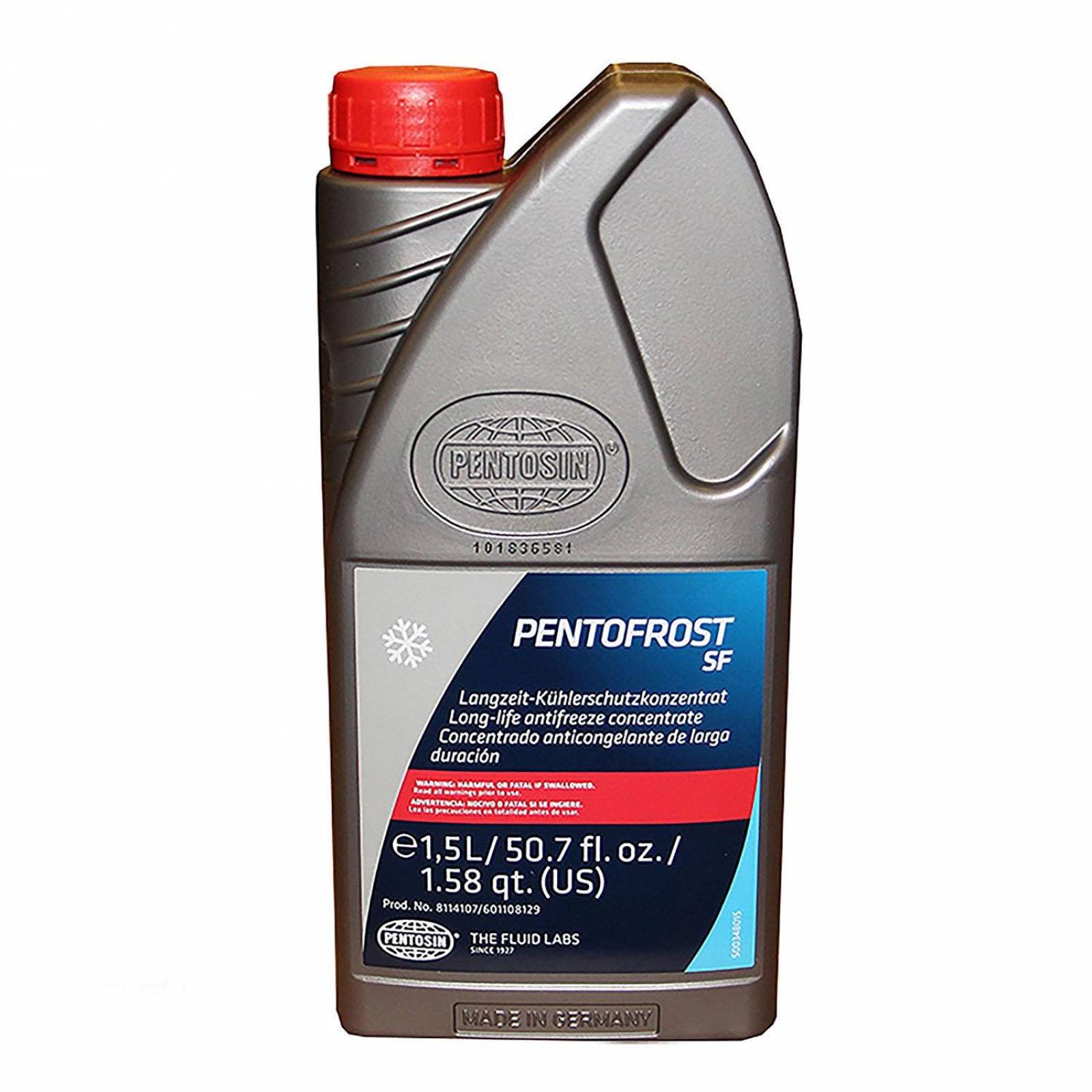 Anticongelante Pentofrost SF Concentrado Rosa 1.5 L Pentosin