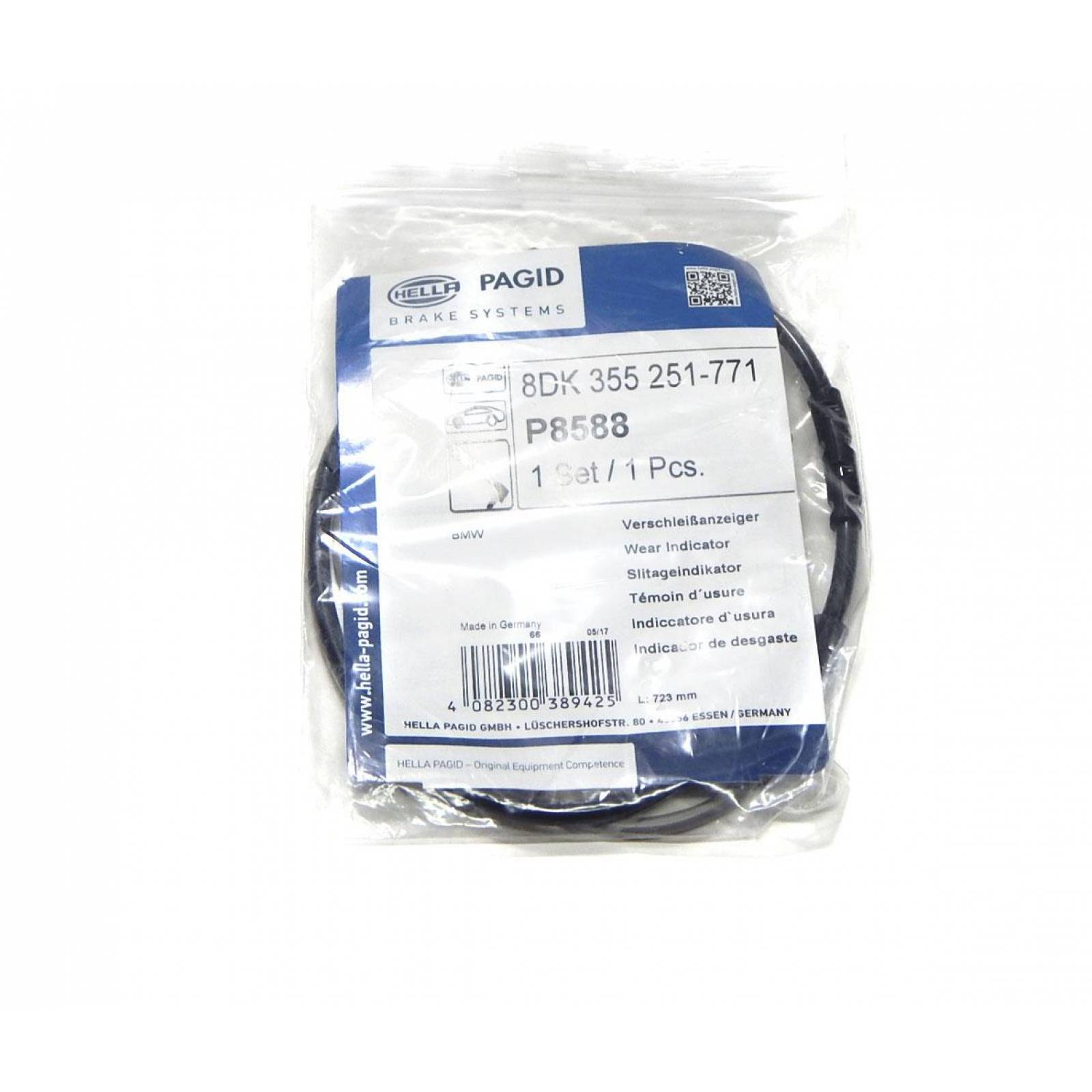 Sensor Balatas Delanteras 355-251-771 Pagid 