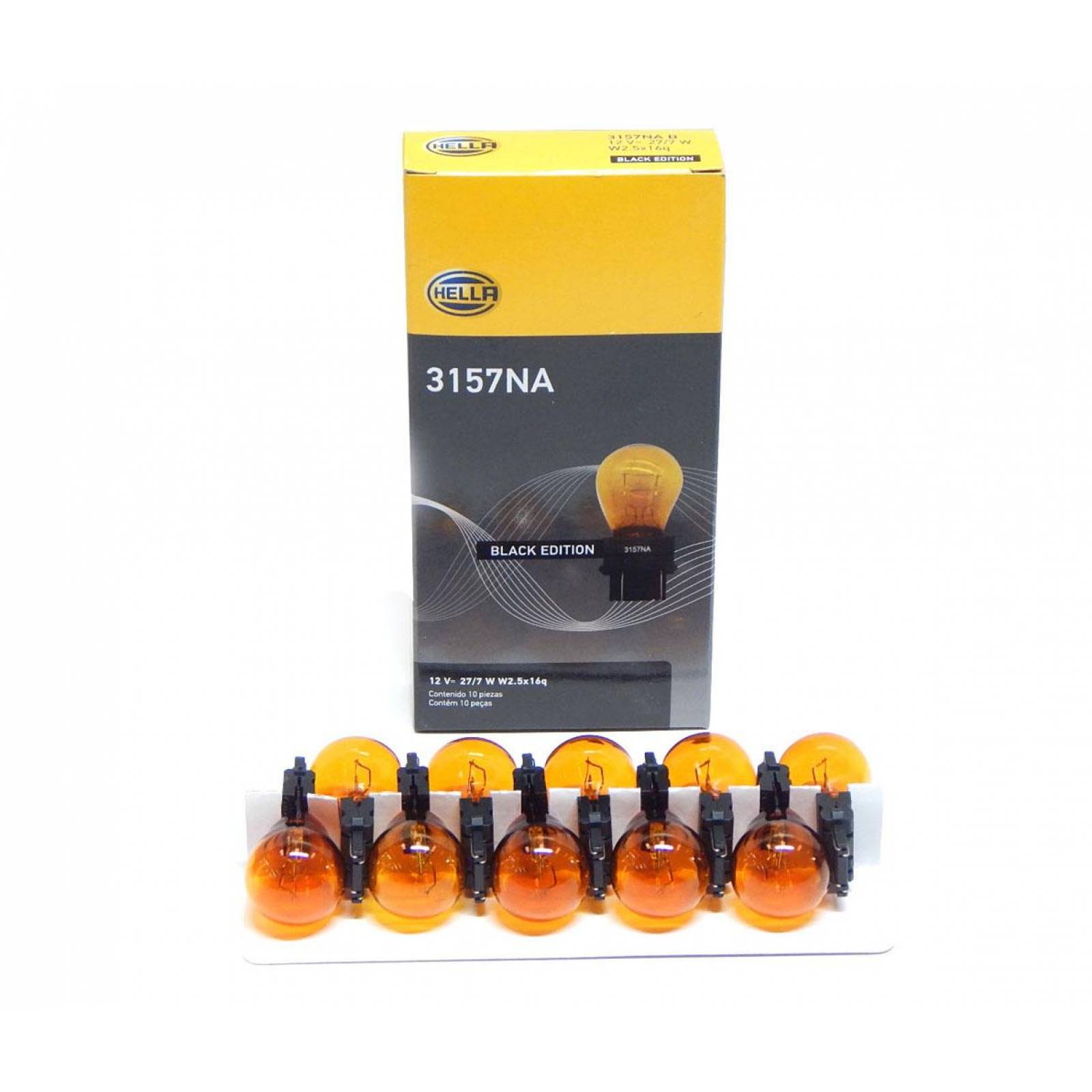 Foco 3157NA Standard 27/7 Watts 10 Focos Hella 