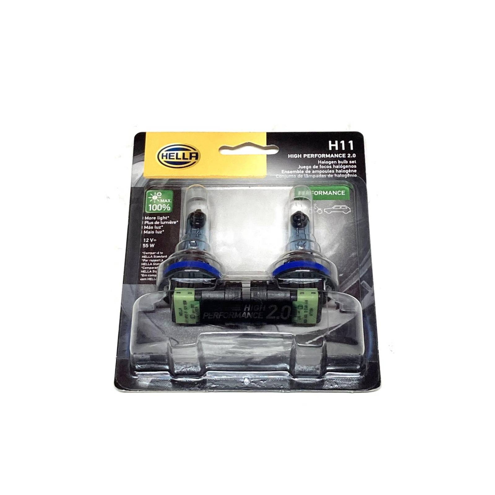 Foco H11 Standard 55 Watts Hella 