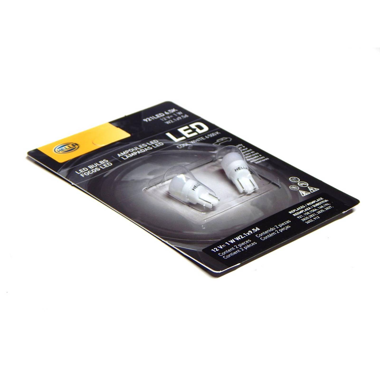 Foco 921LED6.5K Led 1 Watts 2 Focos Hella 
