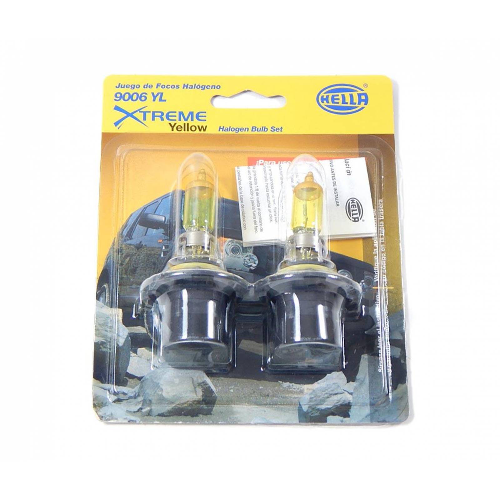 HELLA H11 YL Twin Blister Xtreme Yellow Bulb (12V 55W), 2 Pack - Foto 10