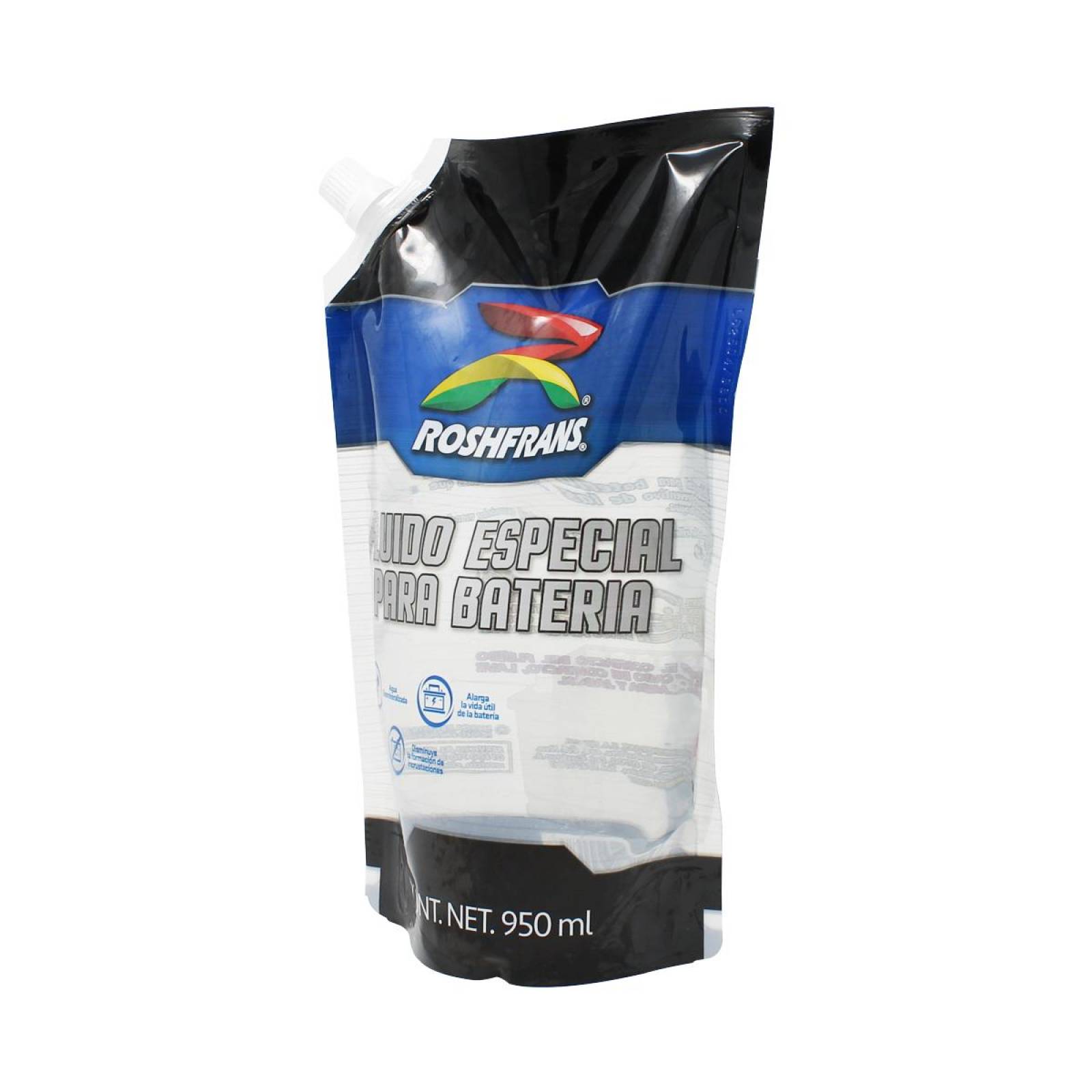 Liquido Bateria AGUA PARA BATERIA 950 ml Roshfrans