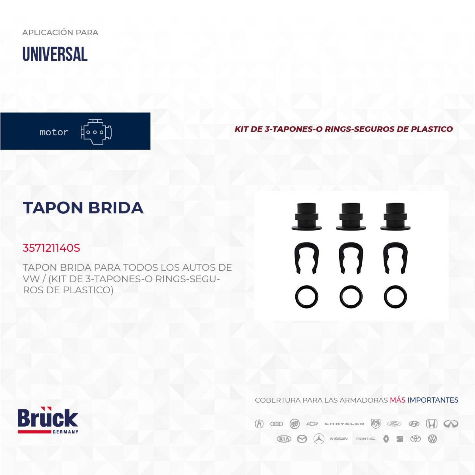 Tapon Brida 357121140S Bruck-Germany 