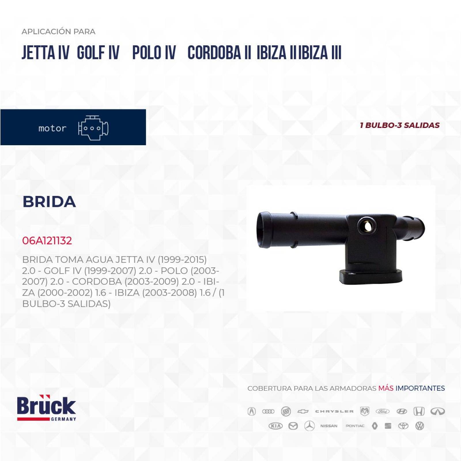 Brida Toma Agua 06A121132 Bruck-Germany 
