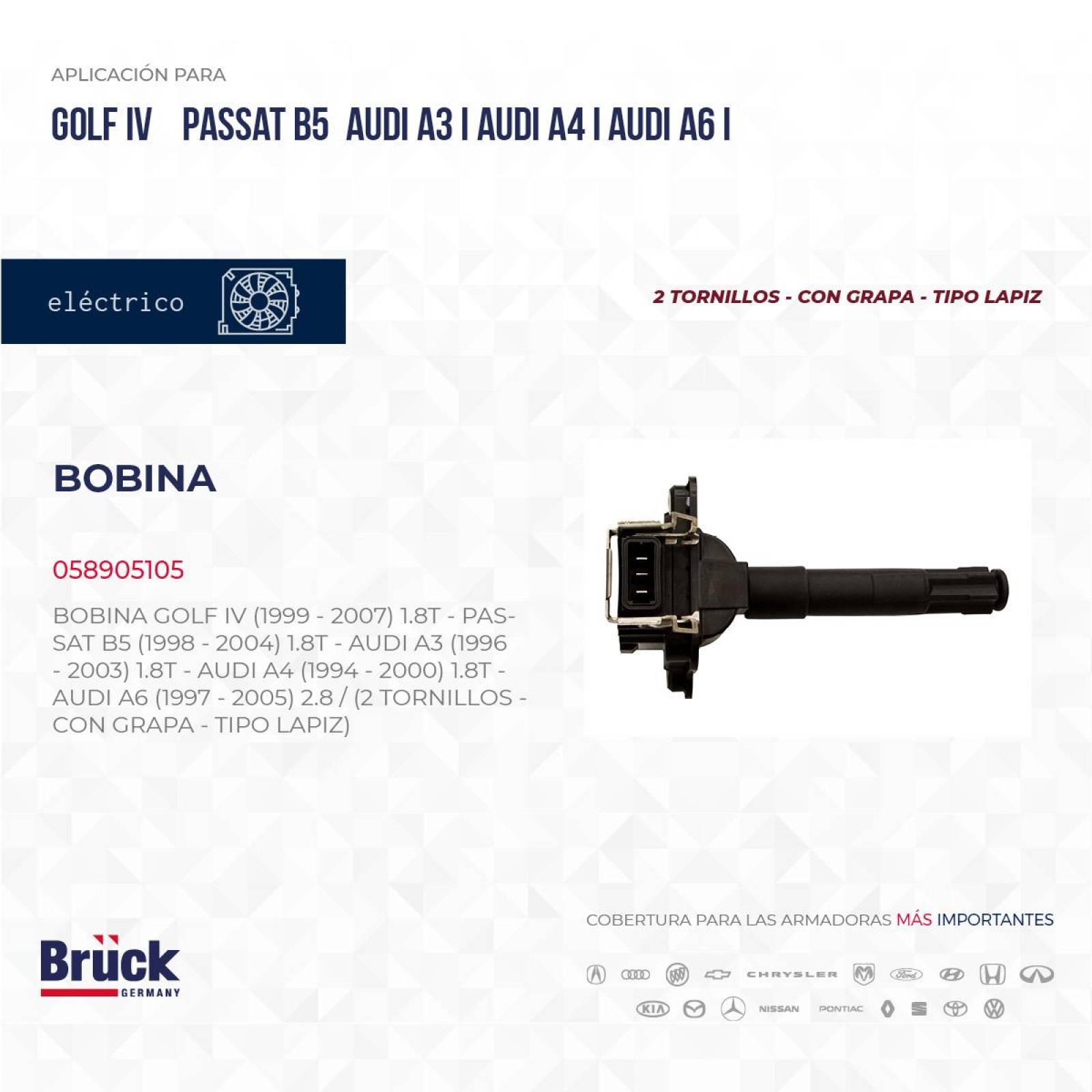 Bobina 58905105 Bruck-Germany