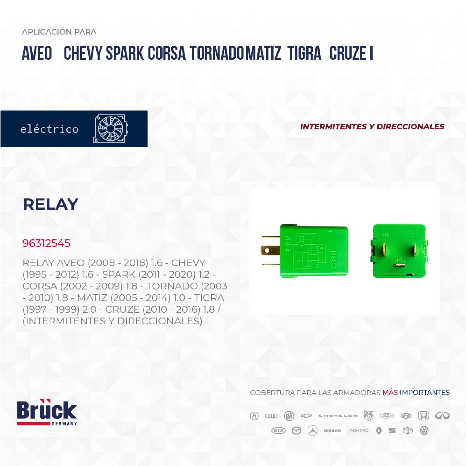 Relay 96312545 Bruck-Germany 