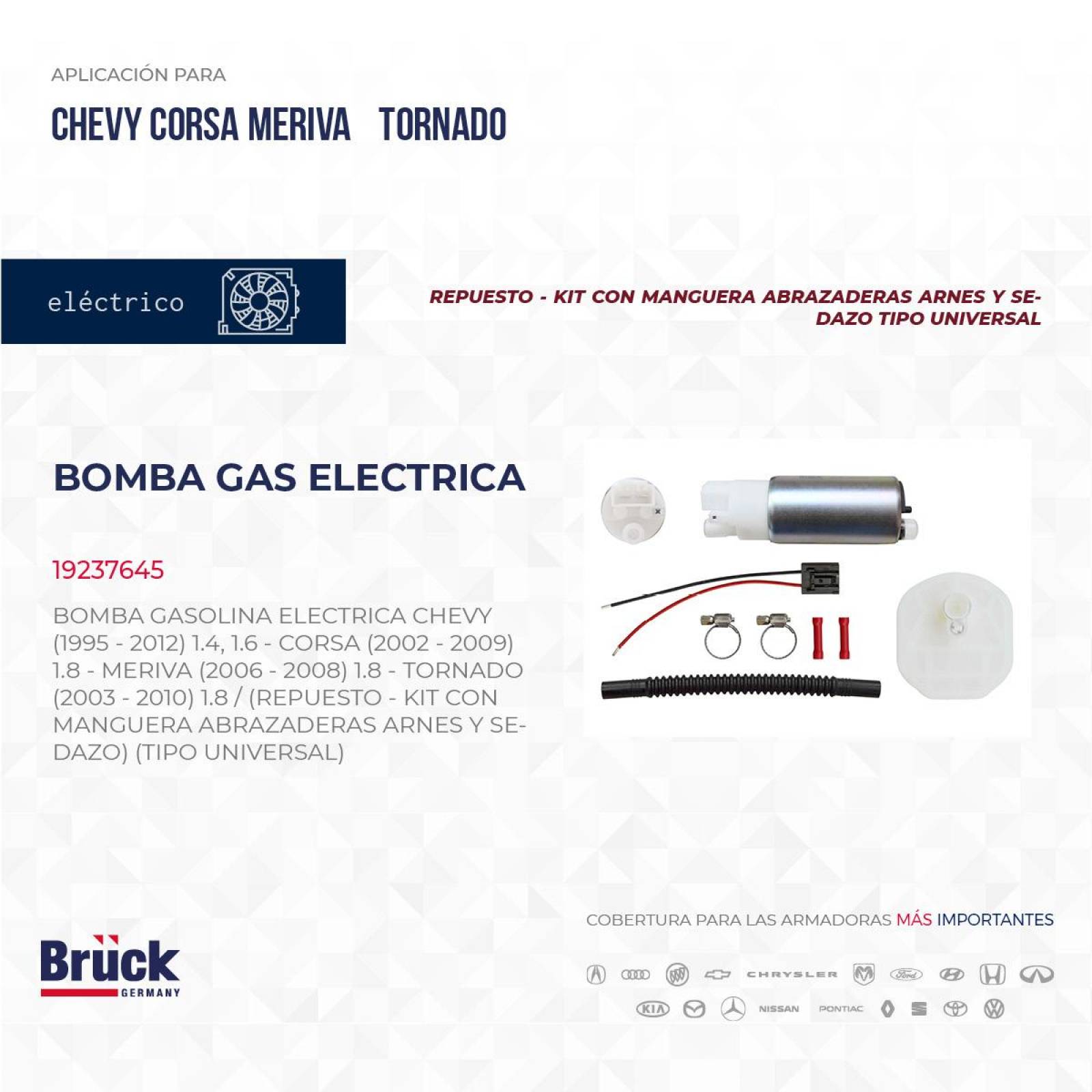 Bomba Gasolina Electrica 19237645 Bruck-Germany 