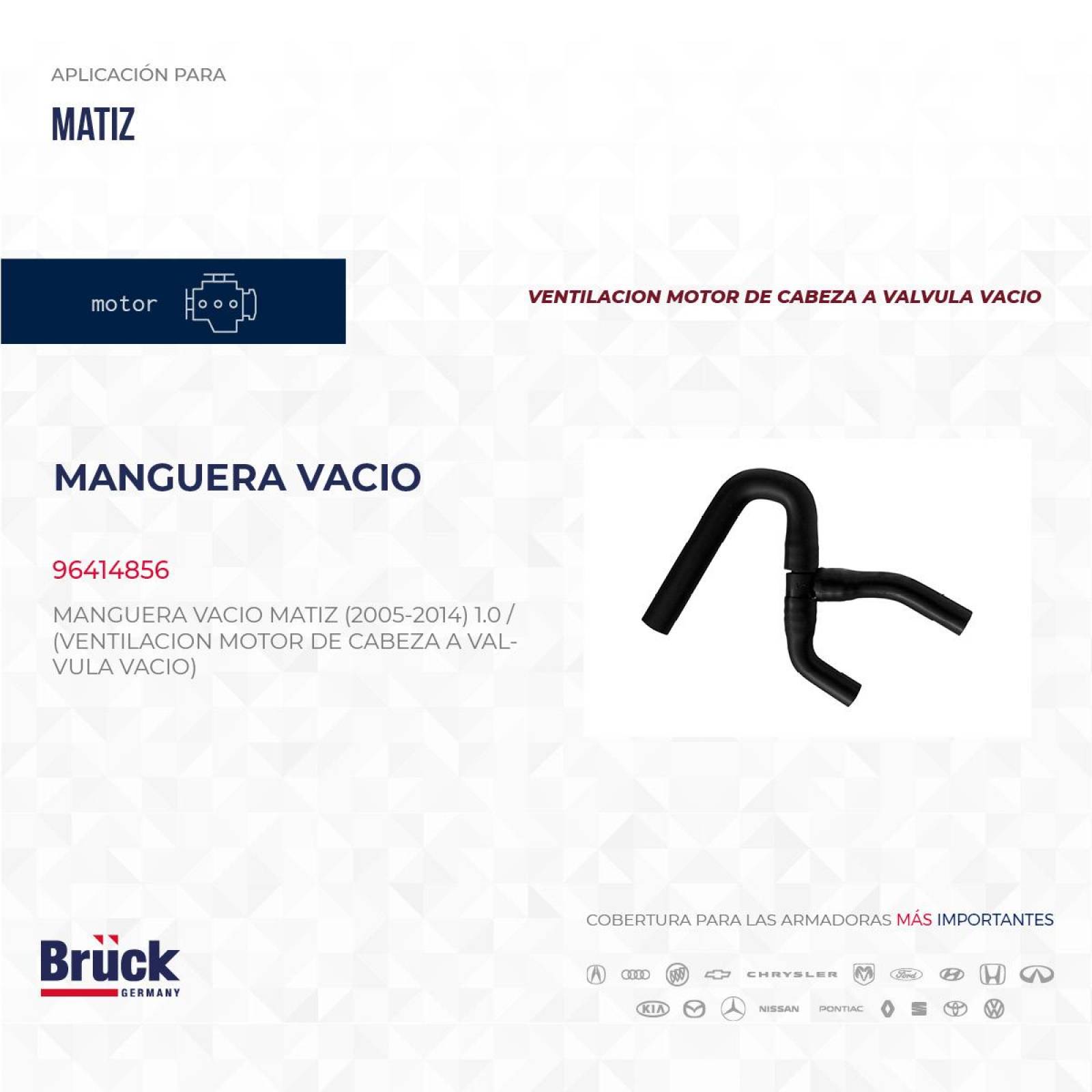 Manguera Vacio 96414856 Bruck-Germany 