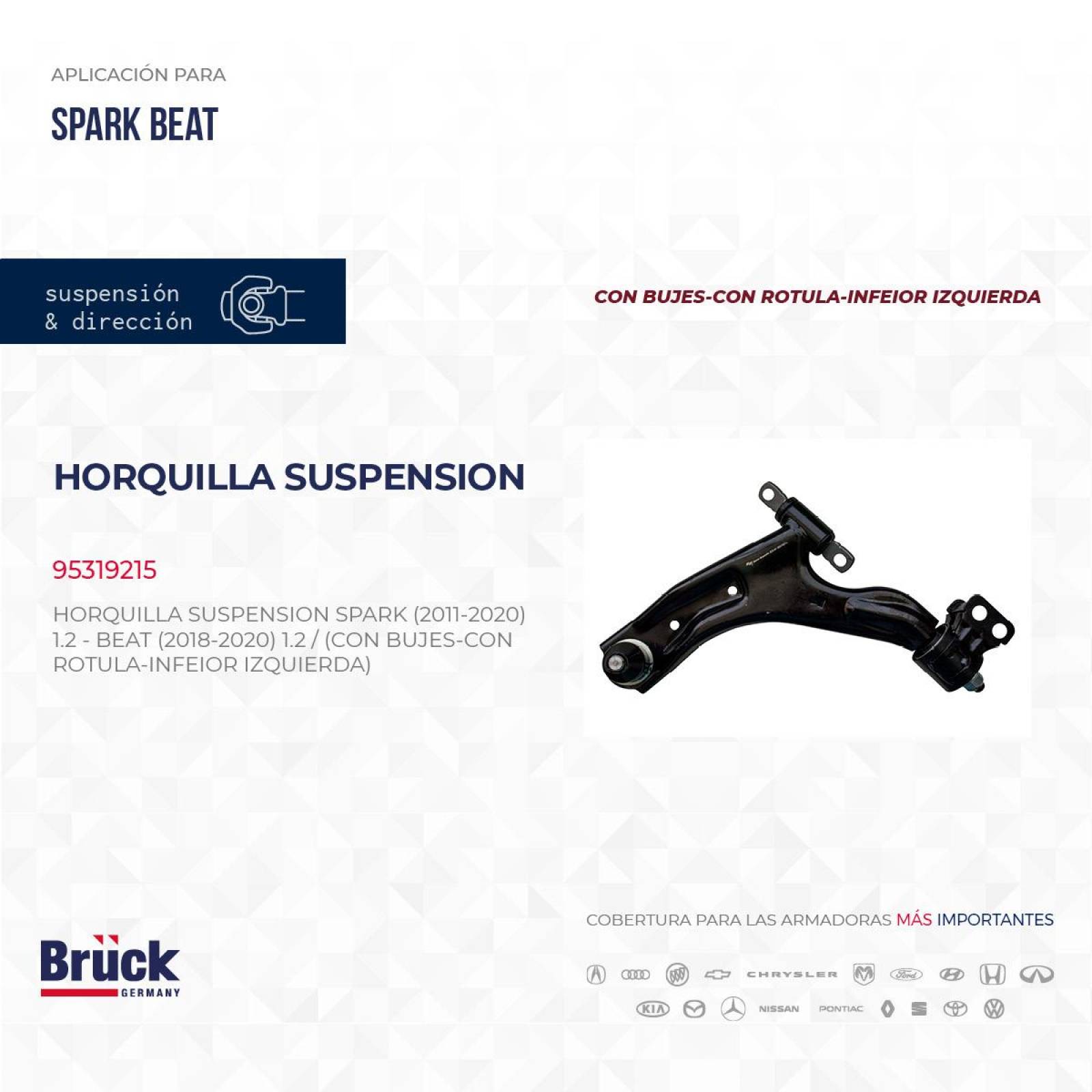 Horquilla Suspension 95319215 Bruck-Germany 