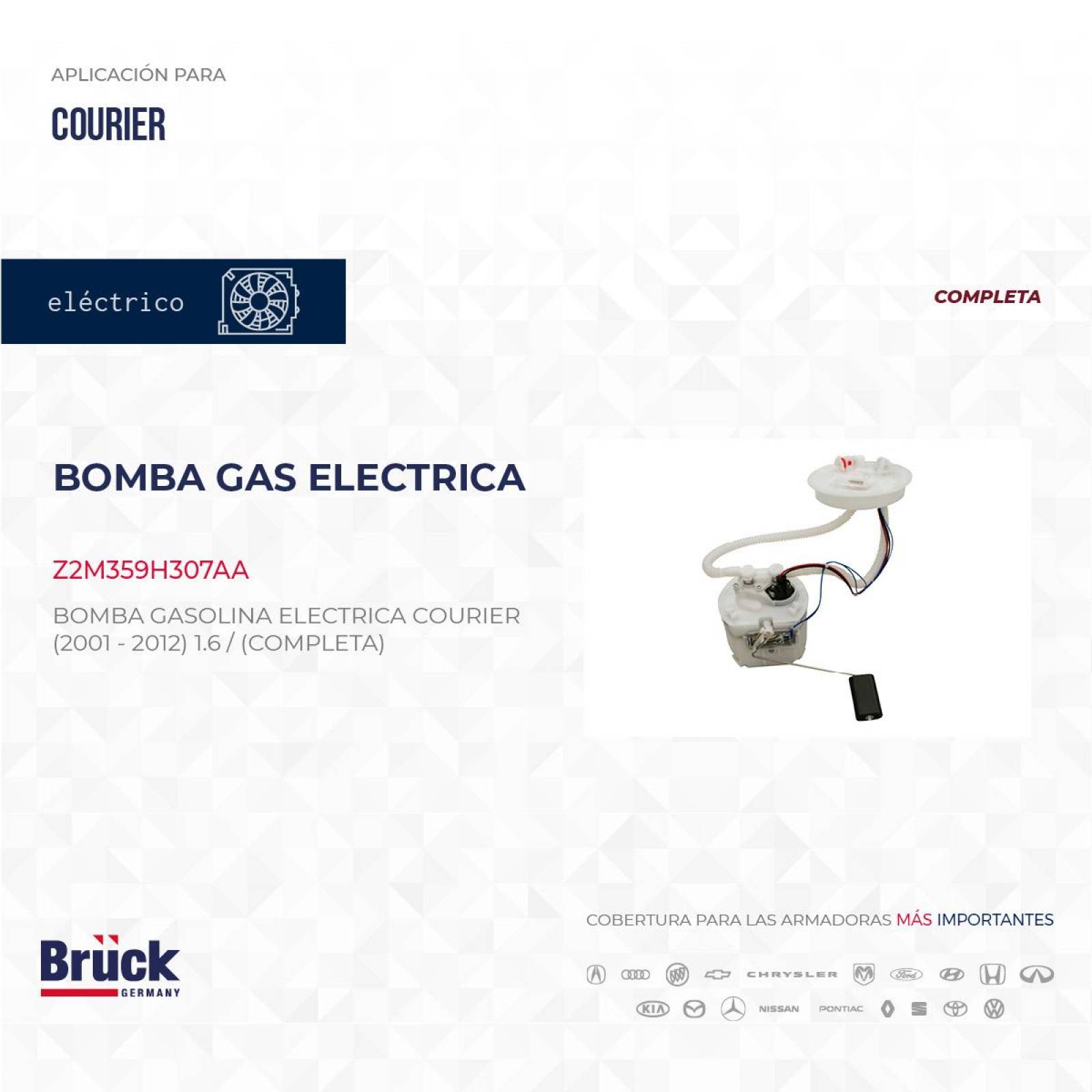 Bomba Gasolina Electrica Z2M359H307AA Bruck-Germany 