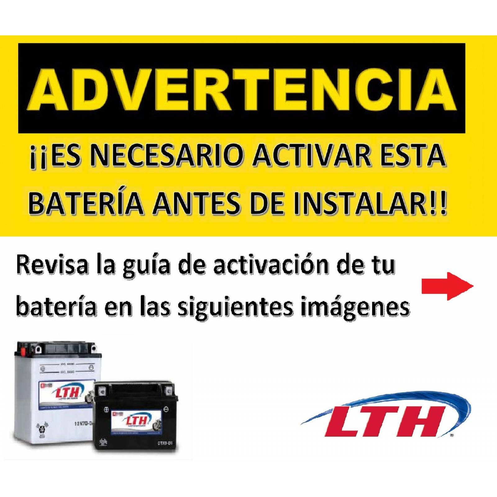 Moto Bateria LTH 12N5-3B