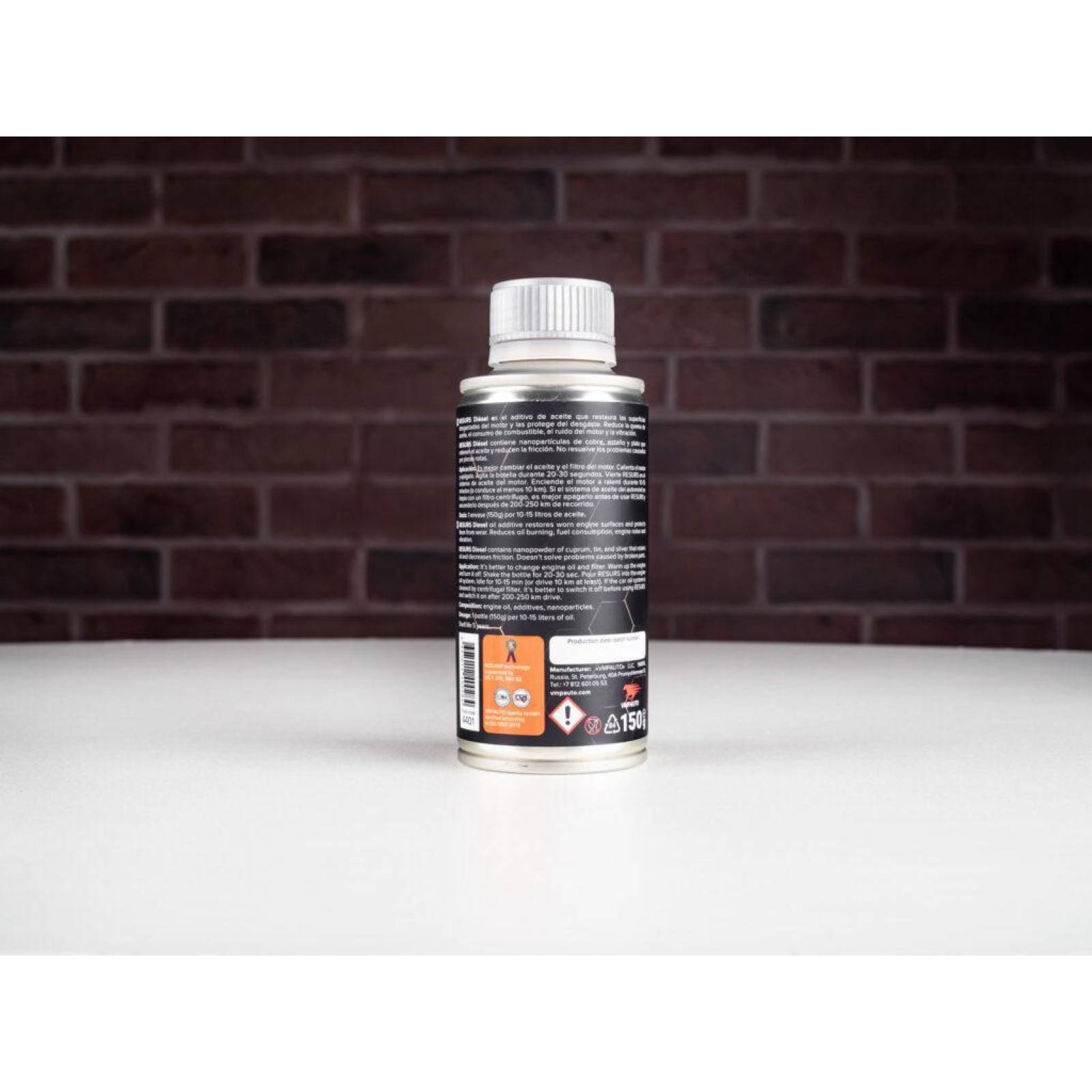 Restaurador Activo De Metal Resurs Para Motores Diesel 150 G 