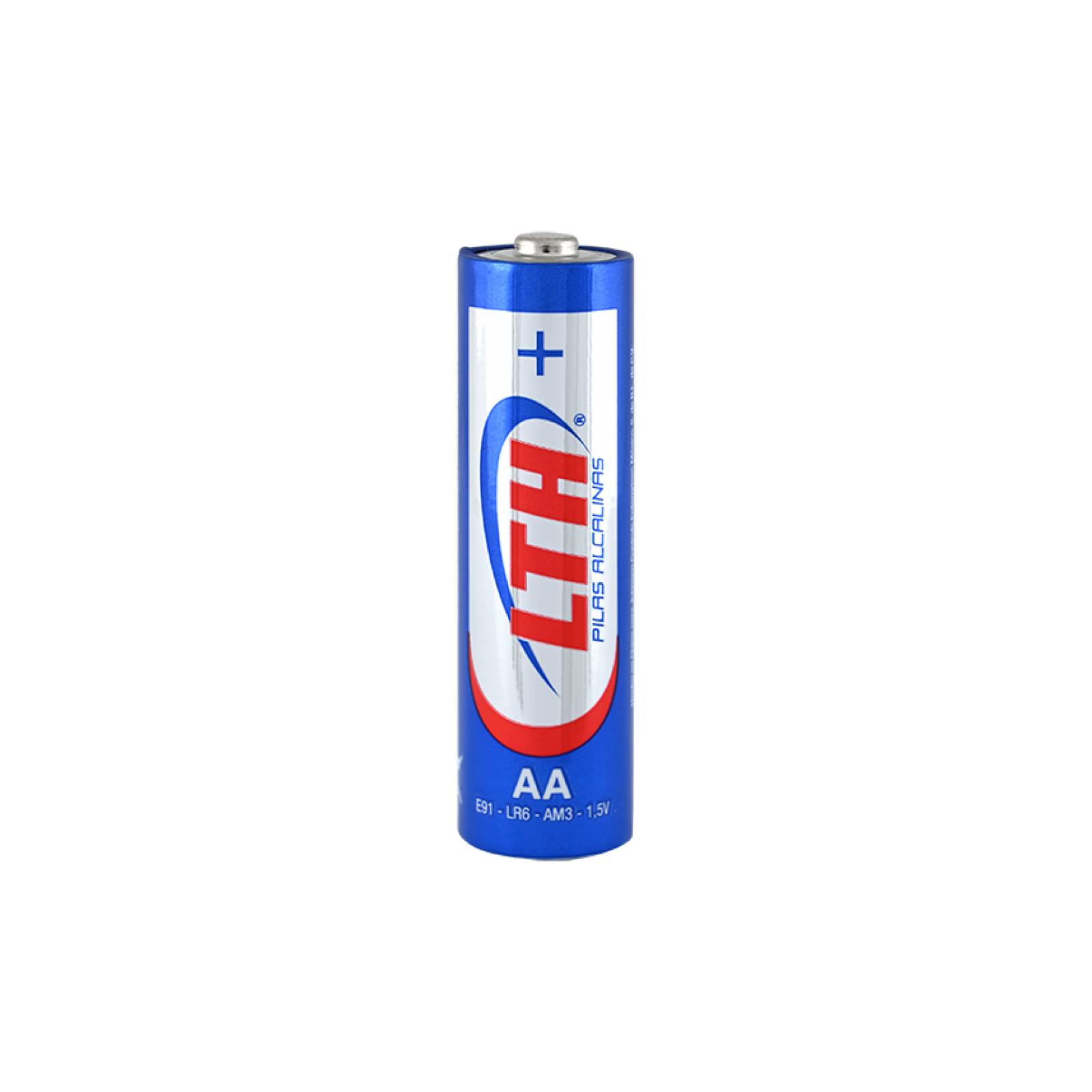 Caja 24 Pilas Aa Alcalinas 12 Packs 1.5v Lth Max Duracion 