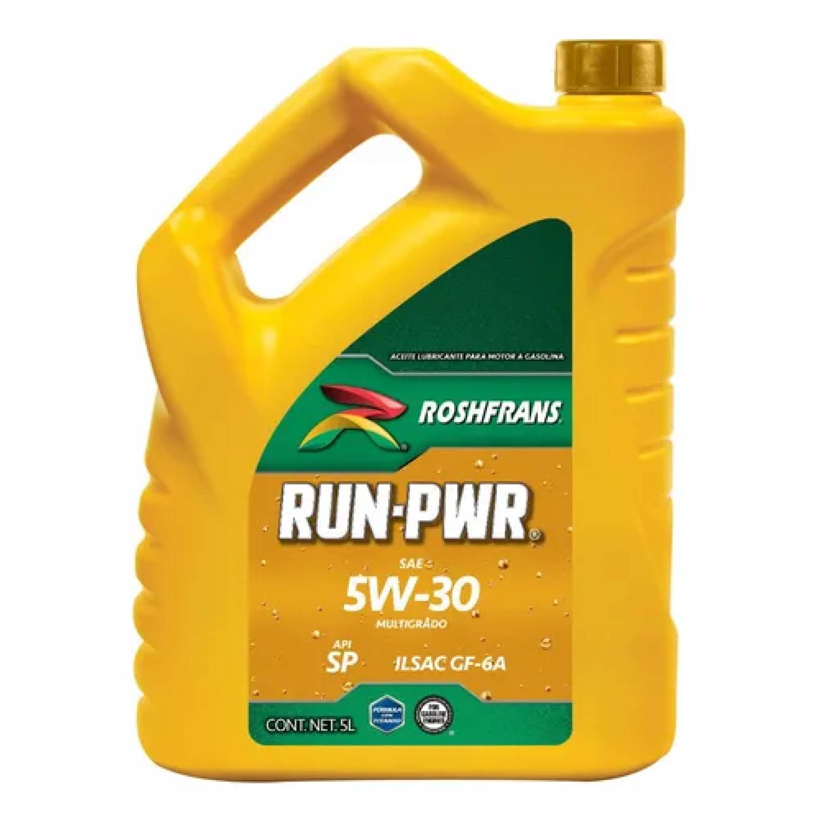 Aceite Motor 5w30 Run-pwr 5 Litros Roshfrans 