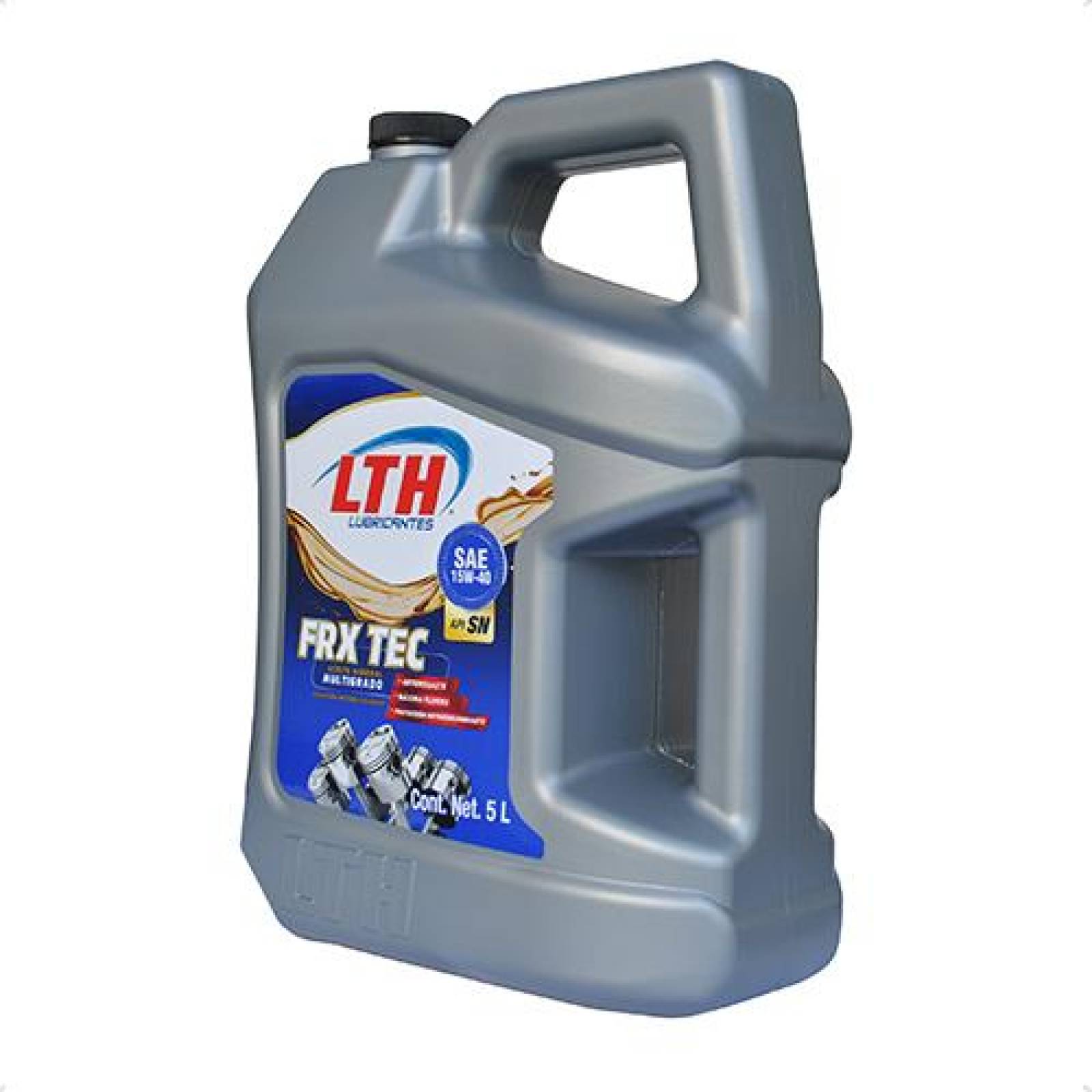 Aceite Motor 15W40 Multigrado Mineral 5L Oficial LTH 