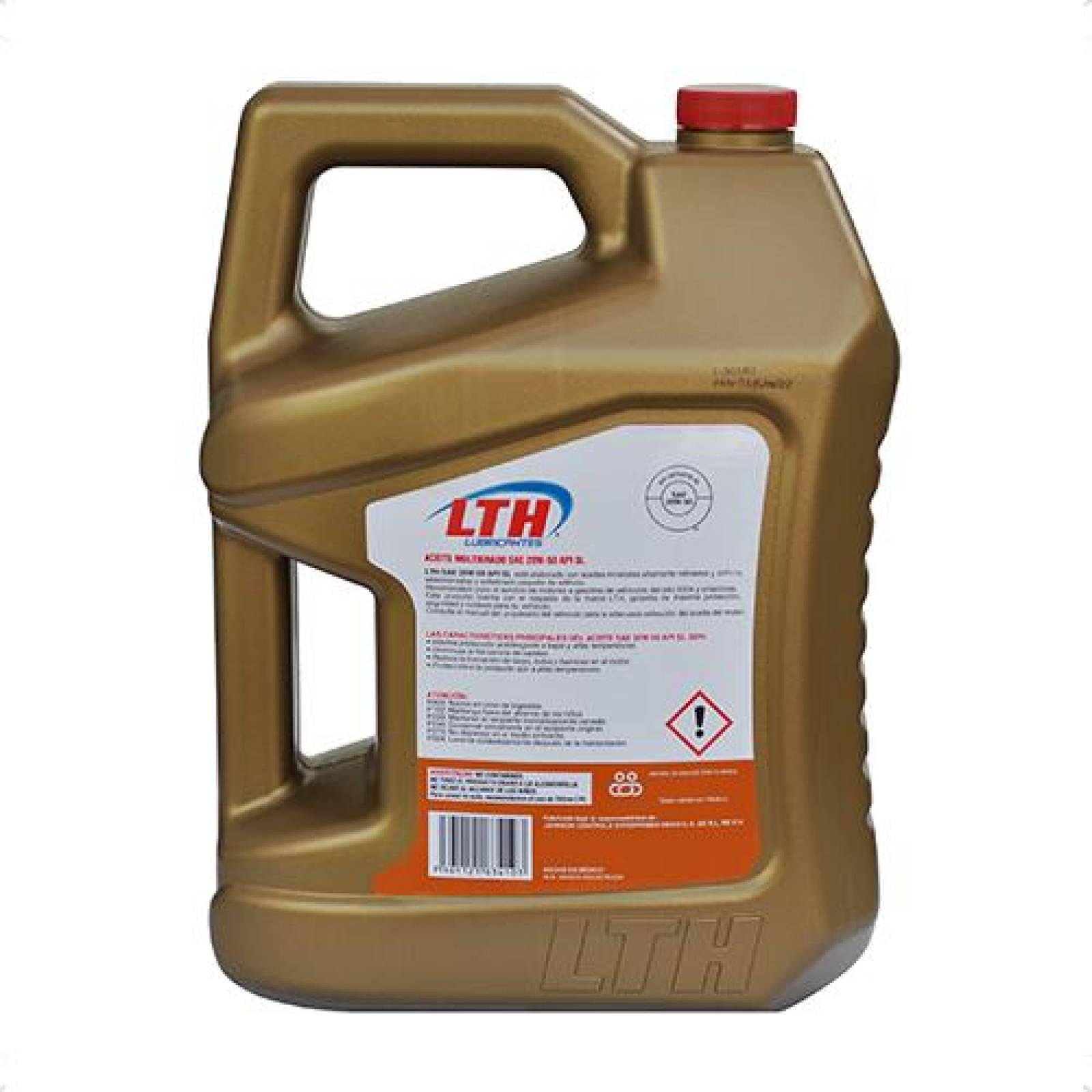 Aceite Motor 20W50 Mineral Multigrado 5L Oficial LTH 