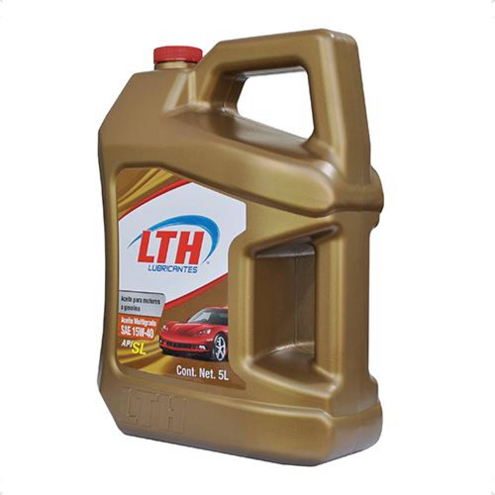 Aceite Motor 15W40 Multigrado Mineral 5L Oficial LTH 