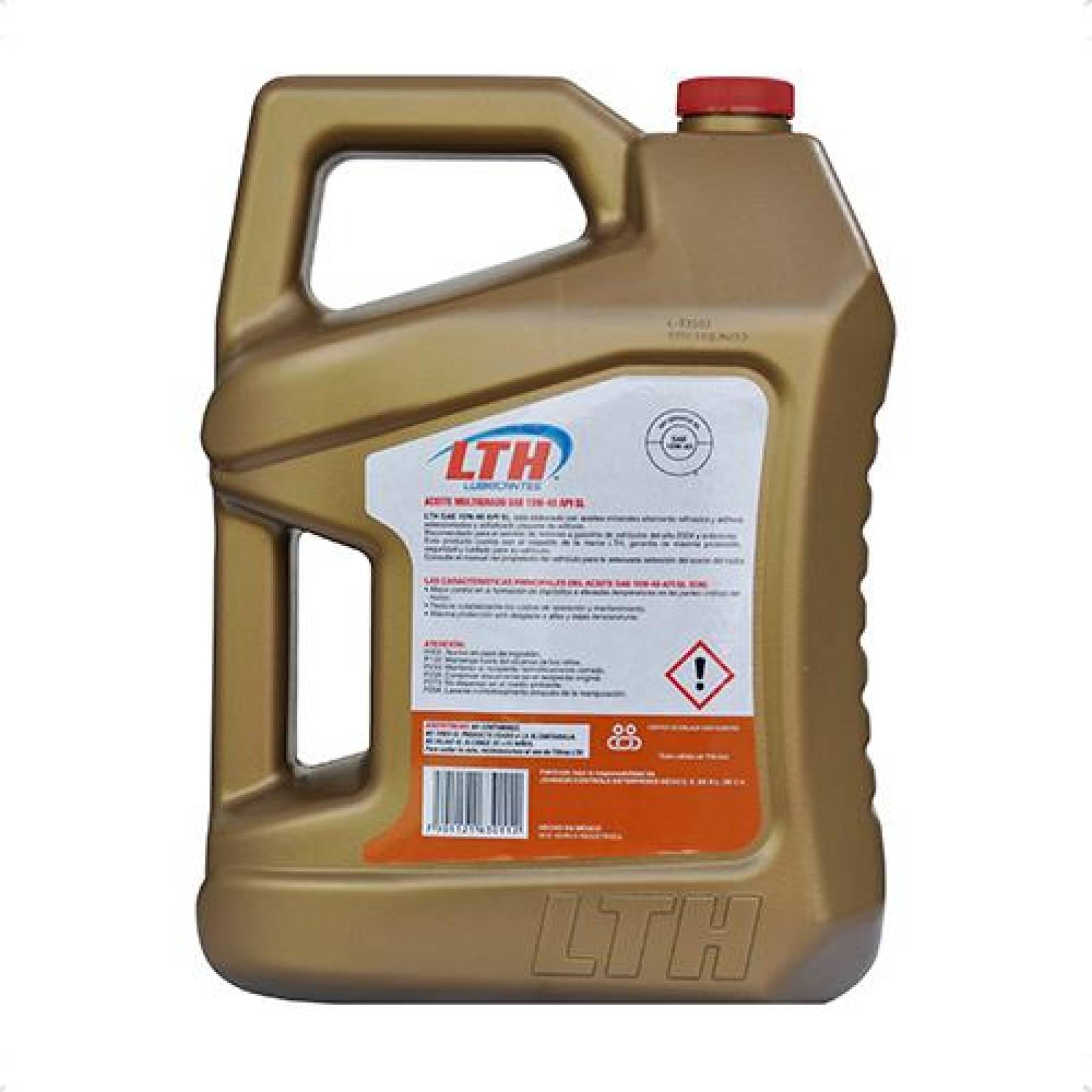 Aceite Motor 15W40 Multigrado Mineral 5L Oficial LTH 