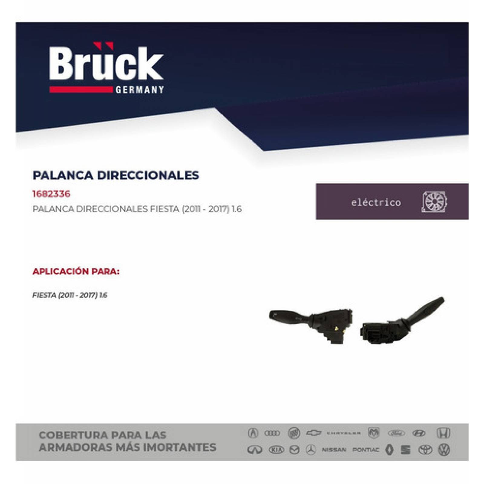 Palanca Direccionales Ford Fiesta 2011 - 2014 Bruck Germany