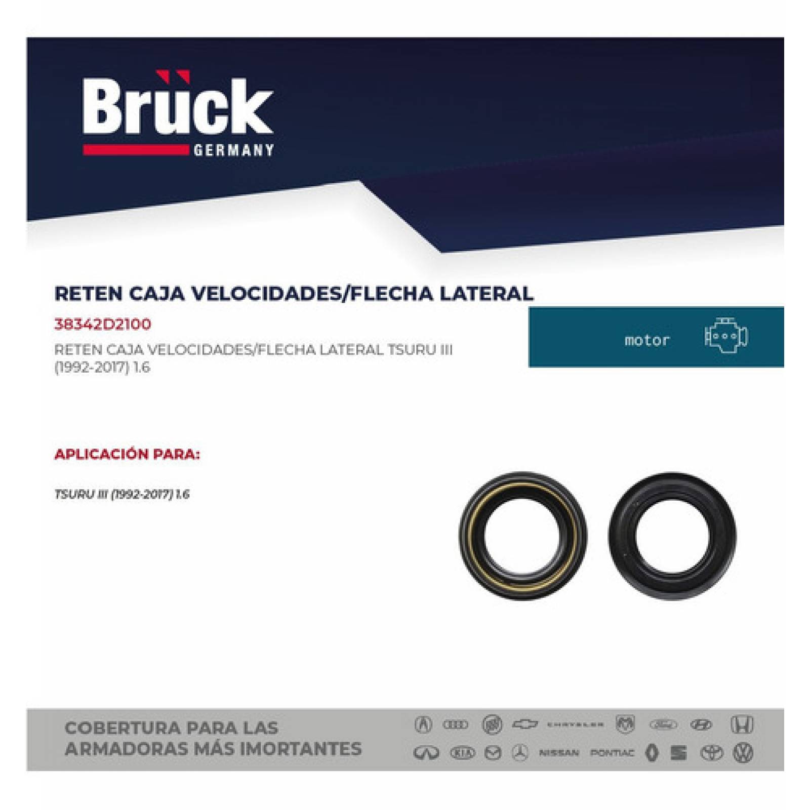 Reten De Flecha Caja Tsuru 3 Iii Bruck 38342d2100