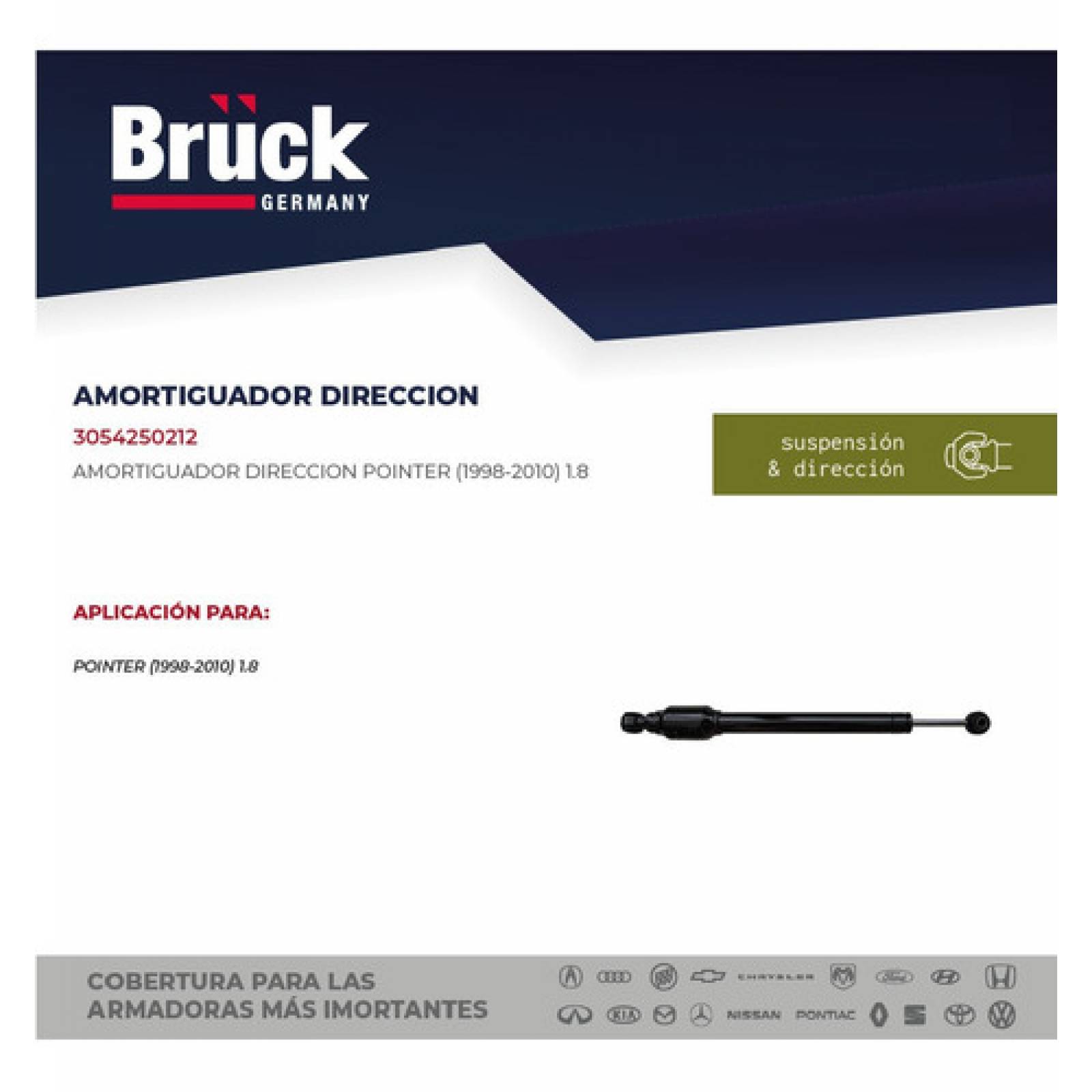 Amortiguador Direccion Pointer 94 - 03 04 05 06 07 08 09 10