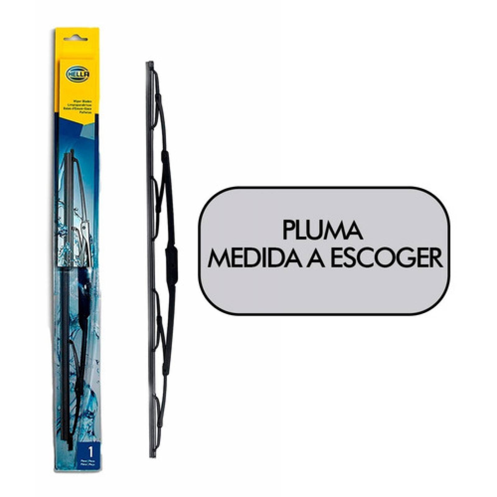 1 Pluma Limpiaparabrisas Hella Original Varias Medidas
