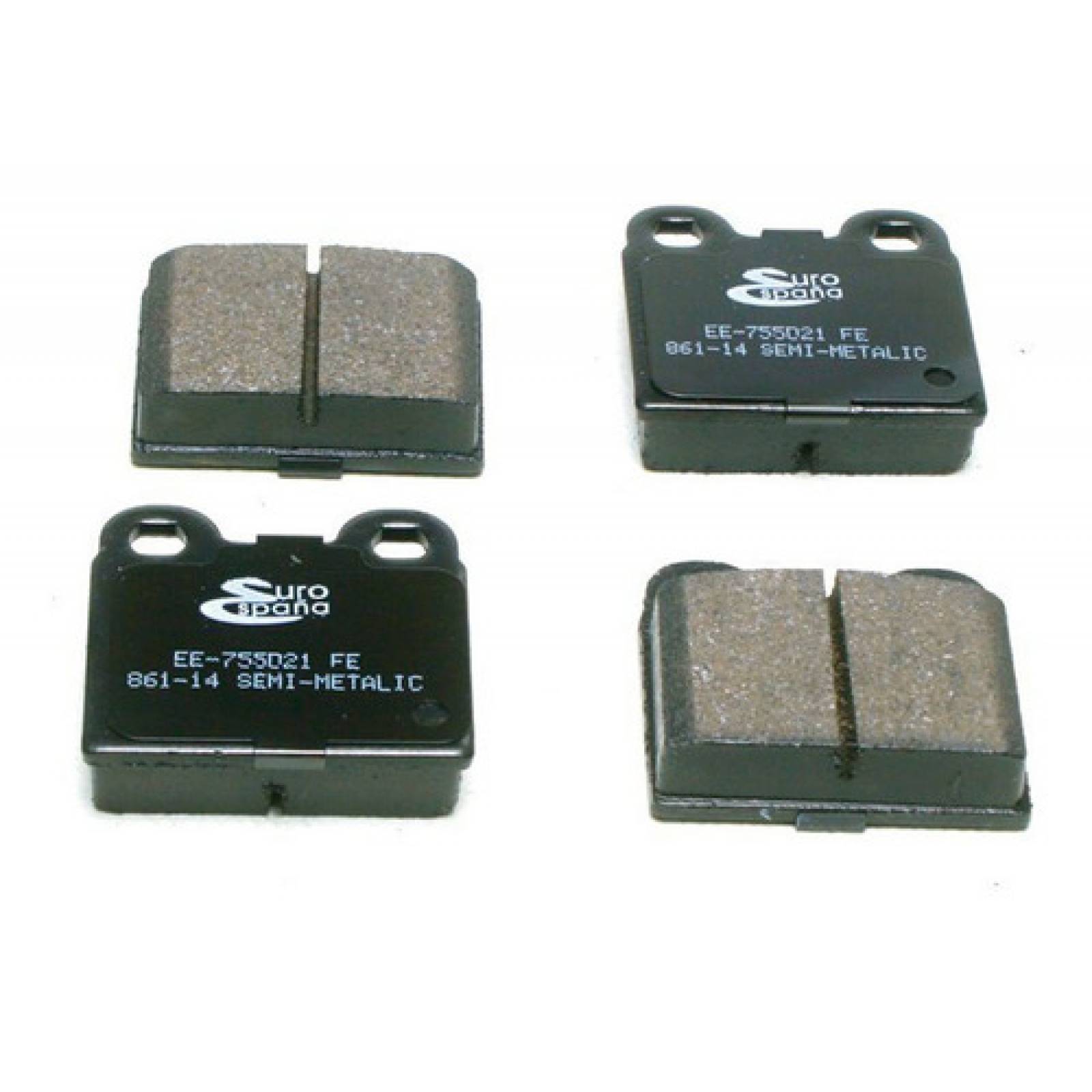 Juego Balatas Delanteras Vocho Sedan Todos Brasilia 15 Mm