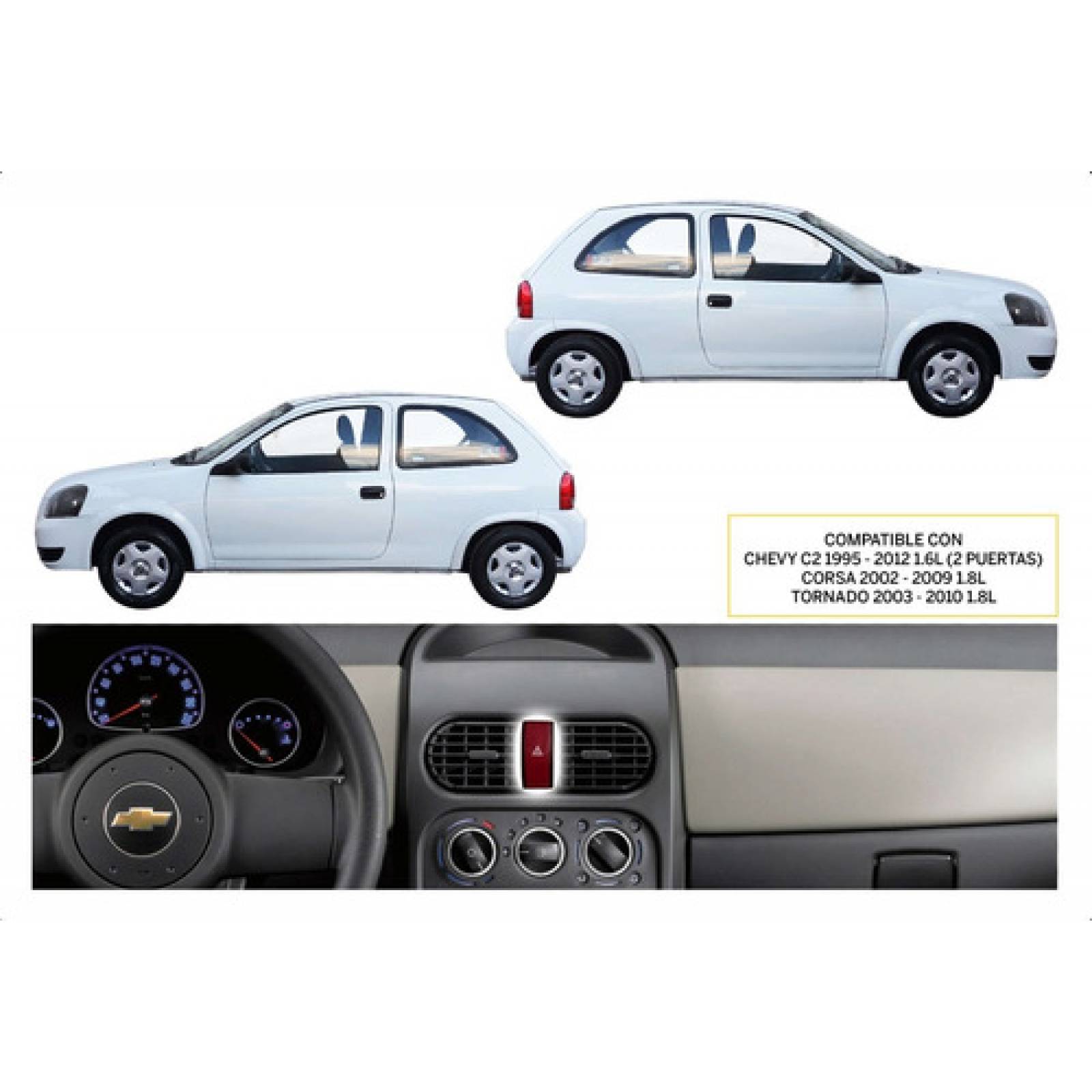 Switch Boton Intermitentes Chevy 2010 93440913