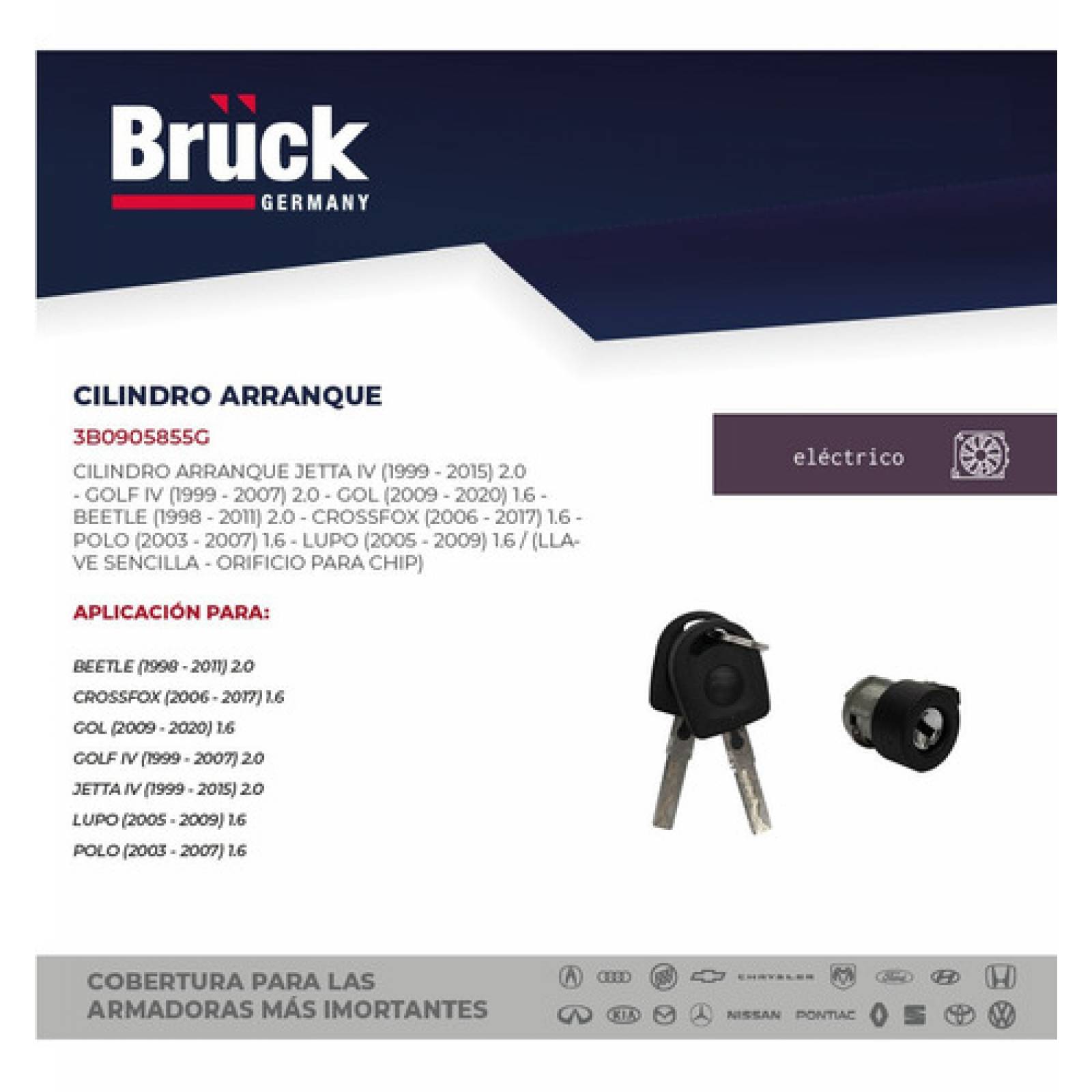 Switch Arranque Golf-jetta A4 Clasico Beetle Polo 1.6 Gol 1.