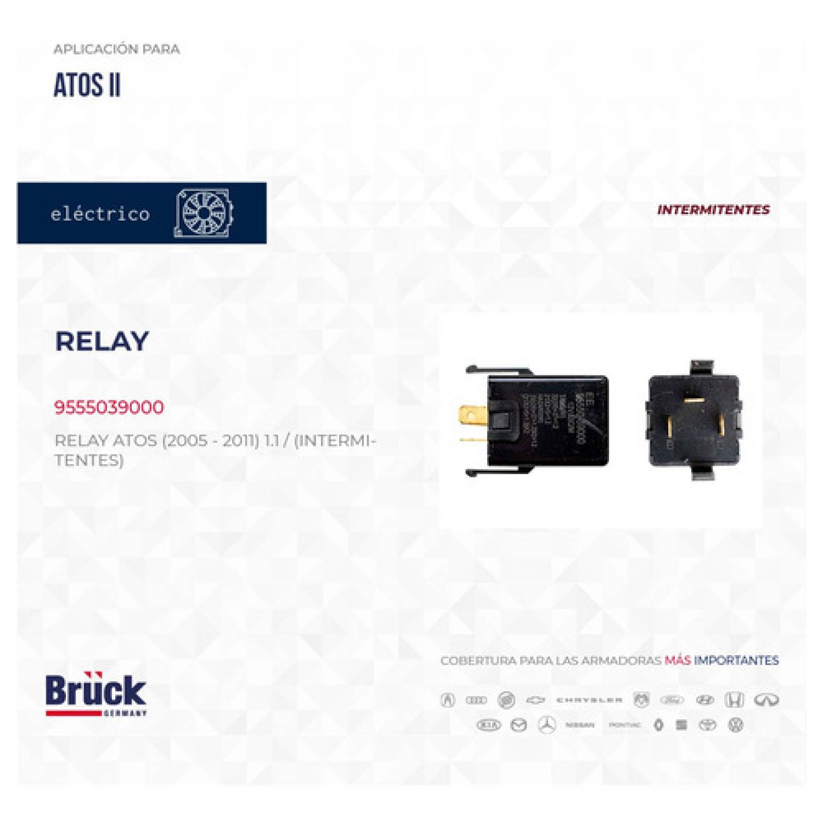 Relay Intermitentes Hyundai Atos 2005 - 2011