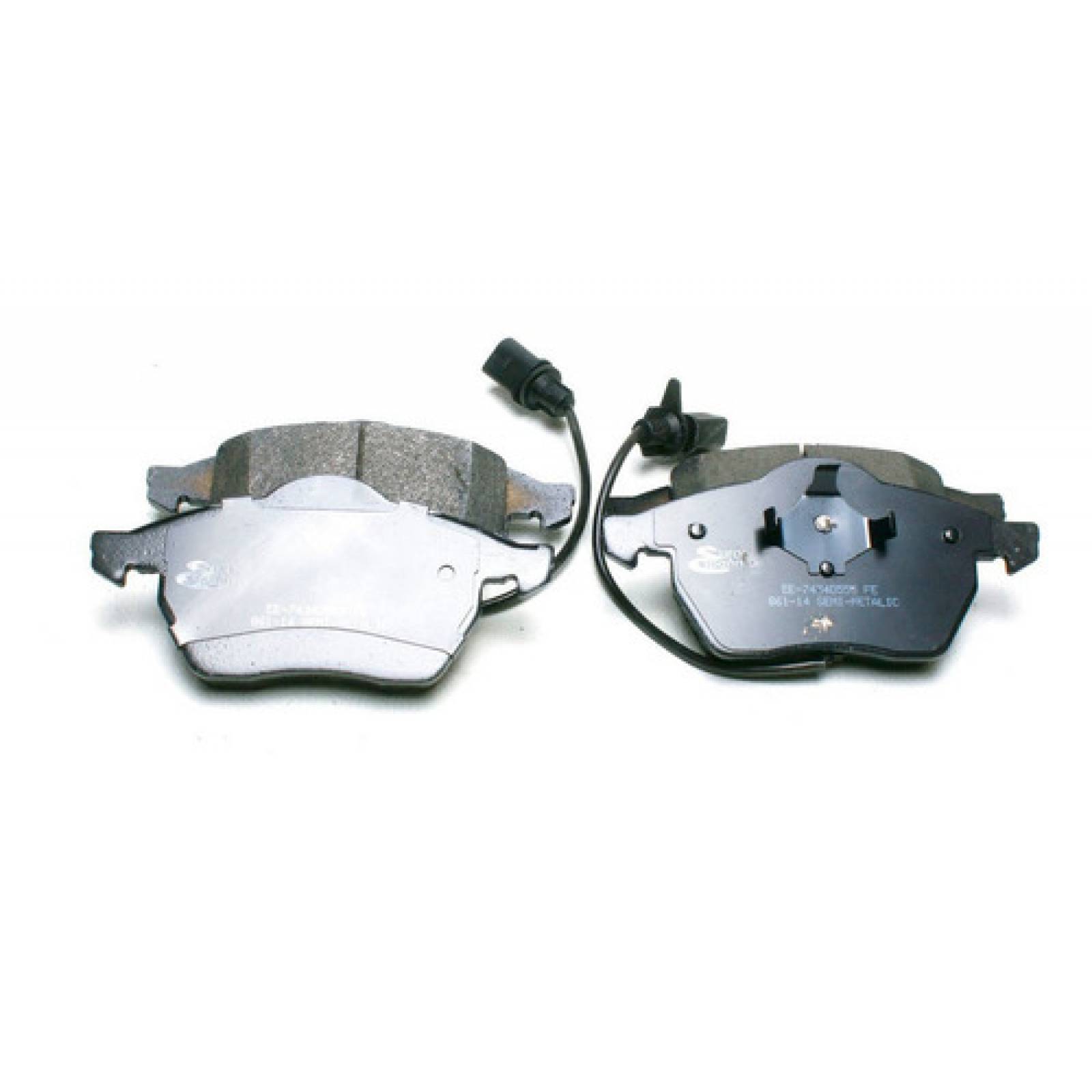 Balatas Delanteras Golf-jetta A3 A4 Vr6, Passat 95-99 Vr6, Audi A3 A4 97-03, C/sensor Y Seguro Euroespaña