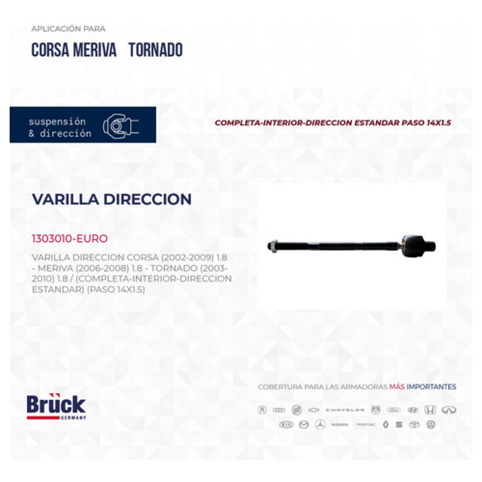 Bieleta Varilla Direccion Corsa 2005 Int