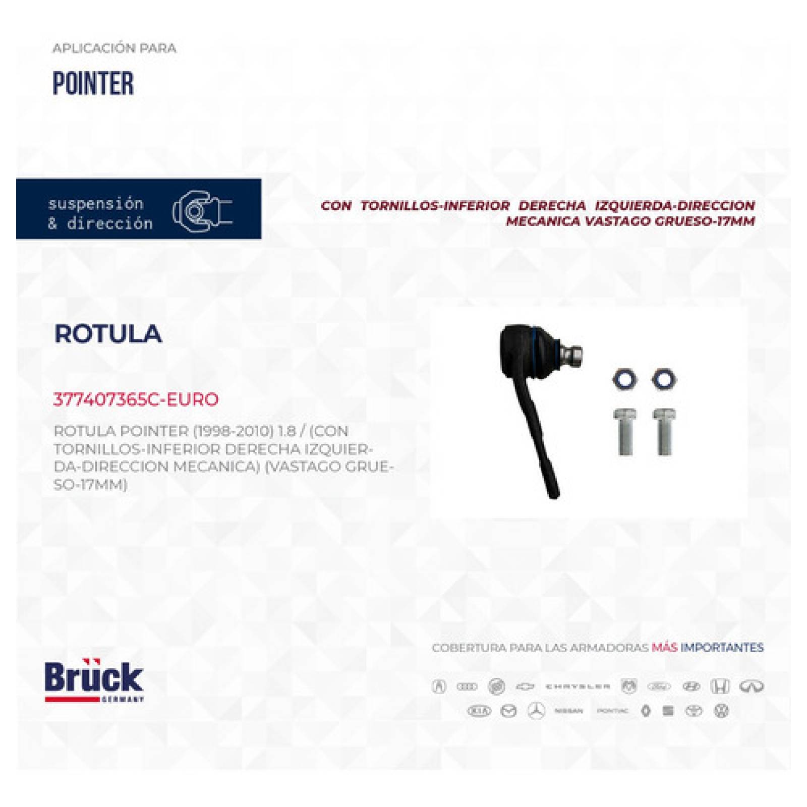 Rotula Pointer 2004 Inf 377407365c